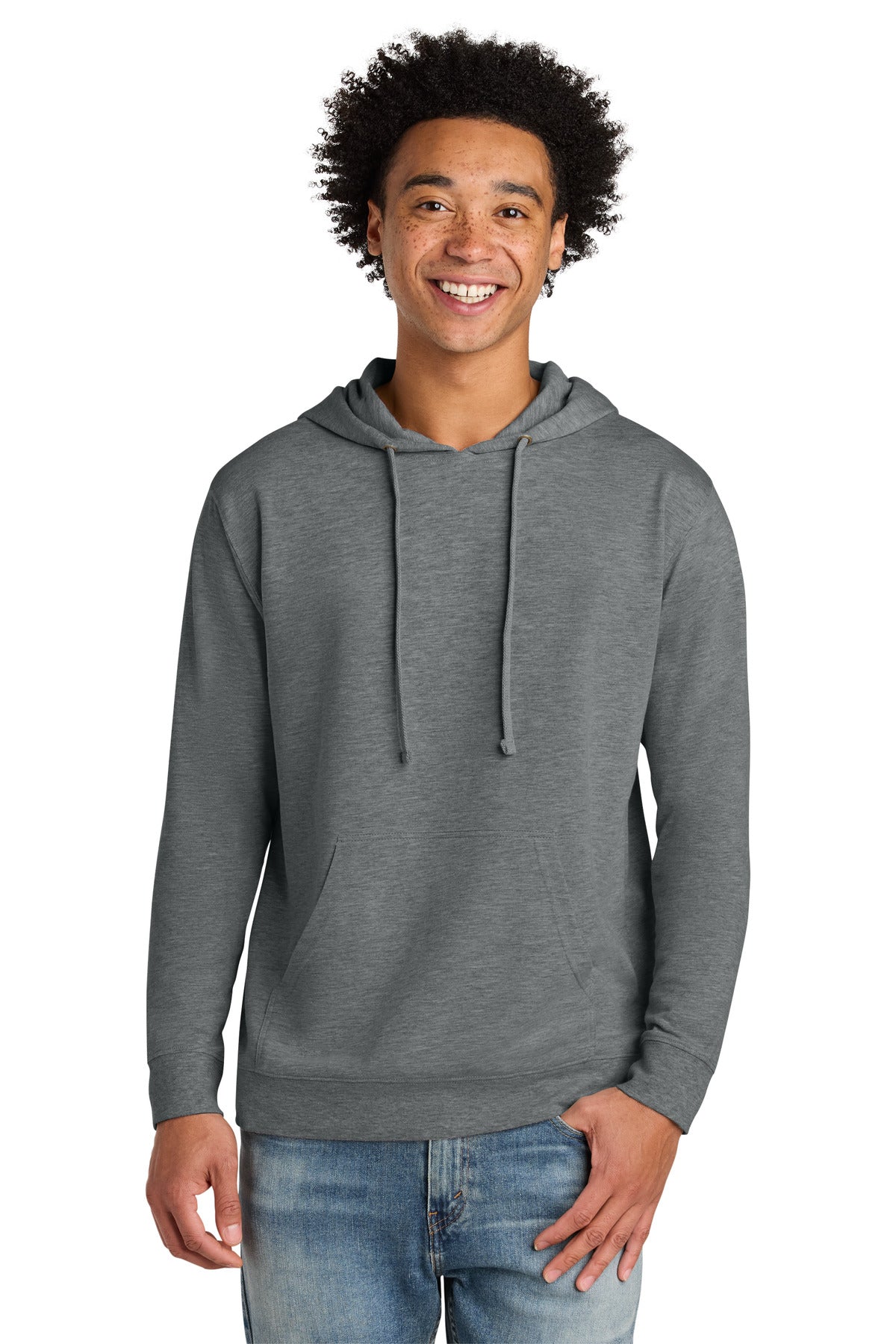 Custom Heather Gray/ Heather Gray Laguna Hoodie NL9301, personalized by SanCanDo Swag in Argyle, TX