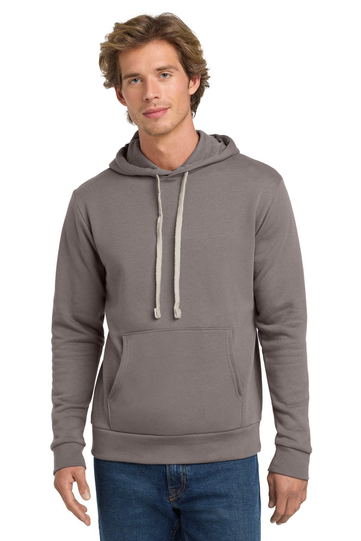 Custom Shiitake Adult Santa Barbara Pullover Hoodie NL9303, personalized by SanCanDo Swag in Argyle, TX