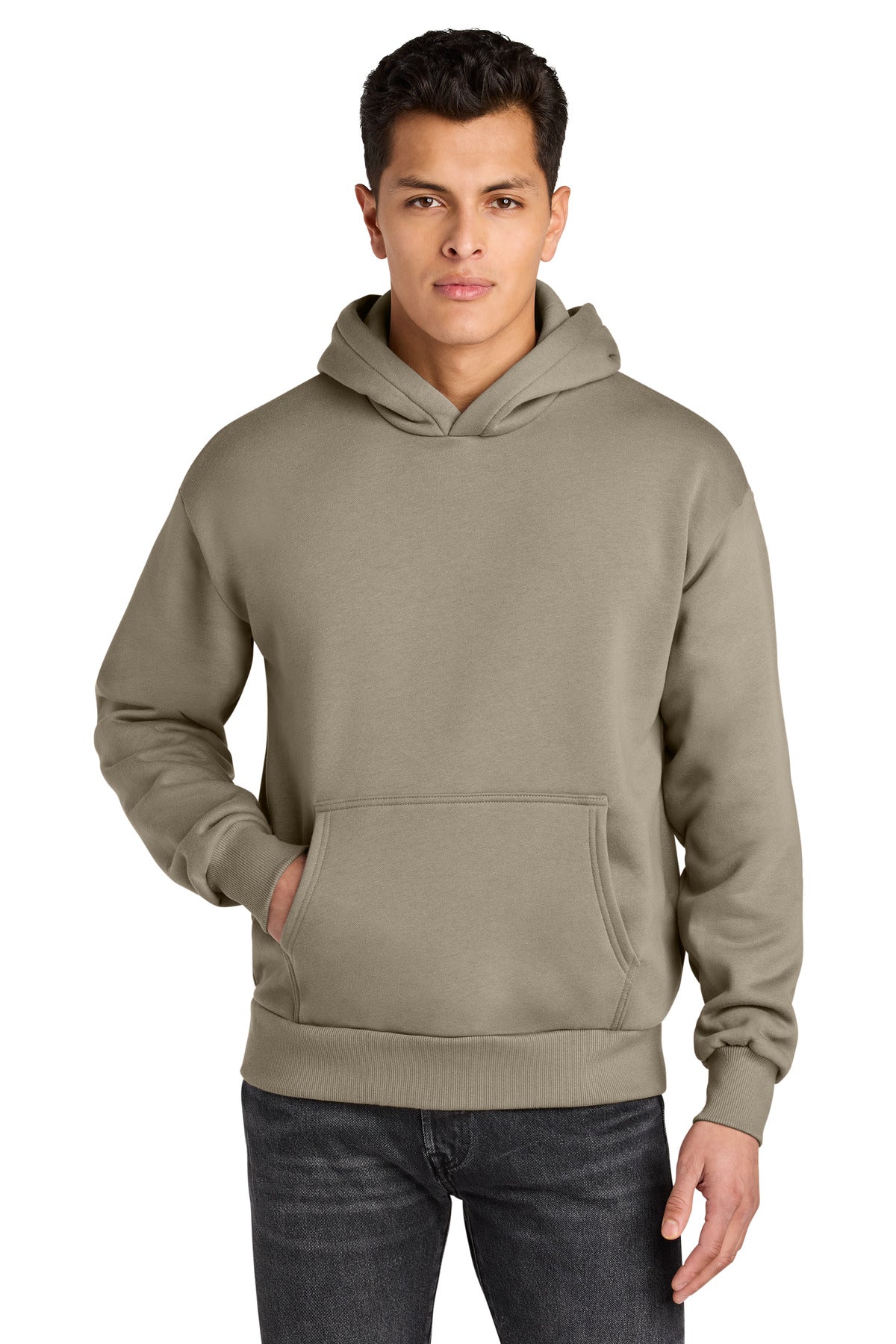 Custom Tan Heavyweight Hoodie NL9307, personalized by SanCanDo Swag in Argyle, TX