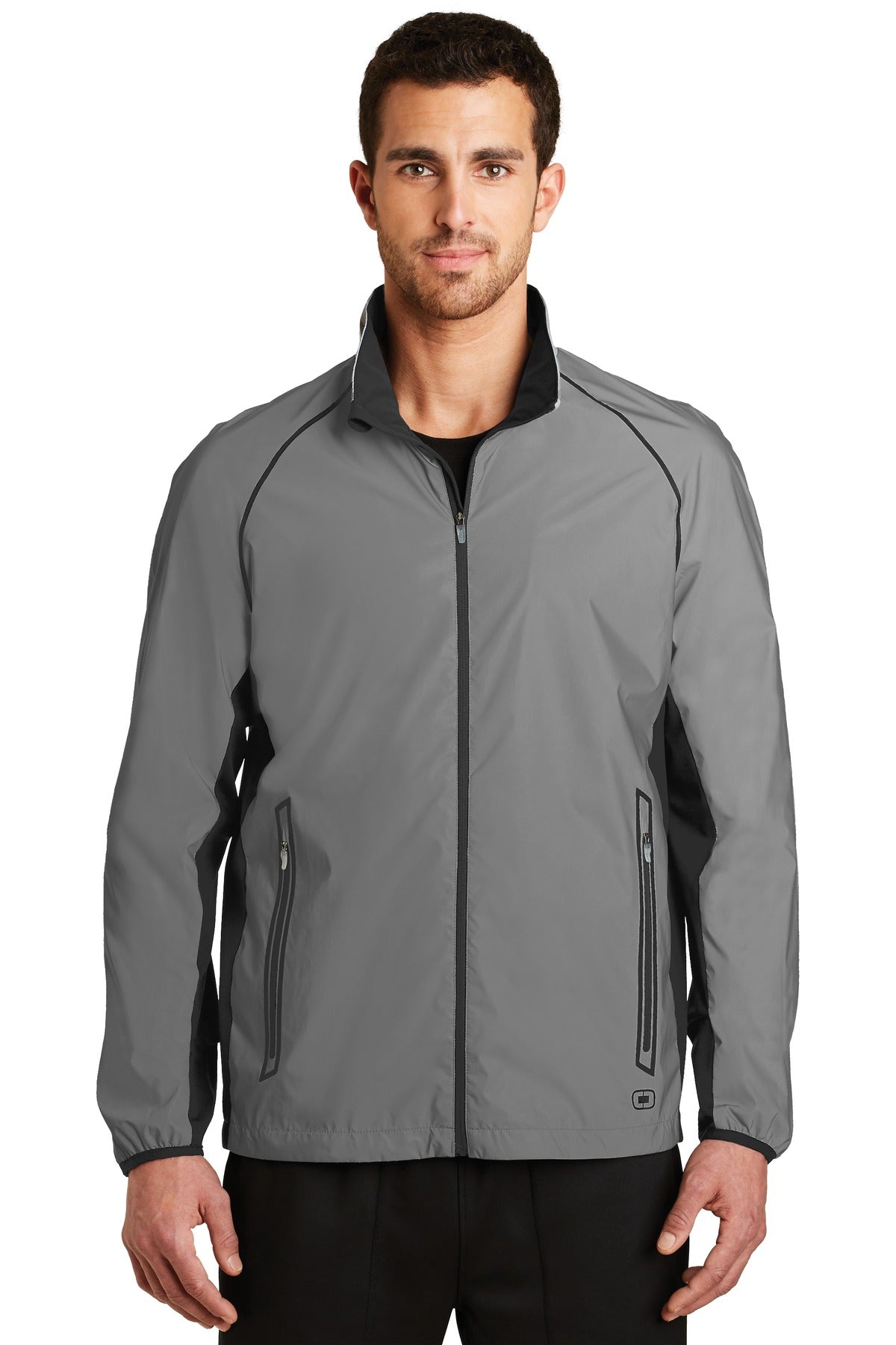 Custom Reflective/ Blacktop Flash Jacket OE711, personalized by SanCanDo Swag in Argyle, TX