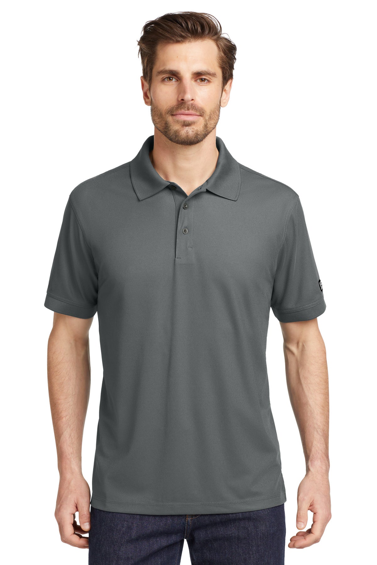Custom Rogue Grey Caliber2.0 Polo OG101, personalized by SanCanDo Swag in Argyle, TX