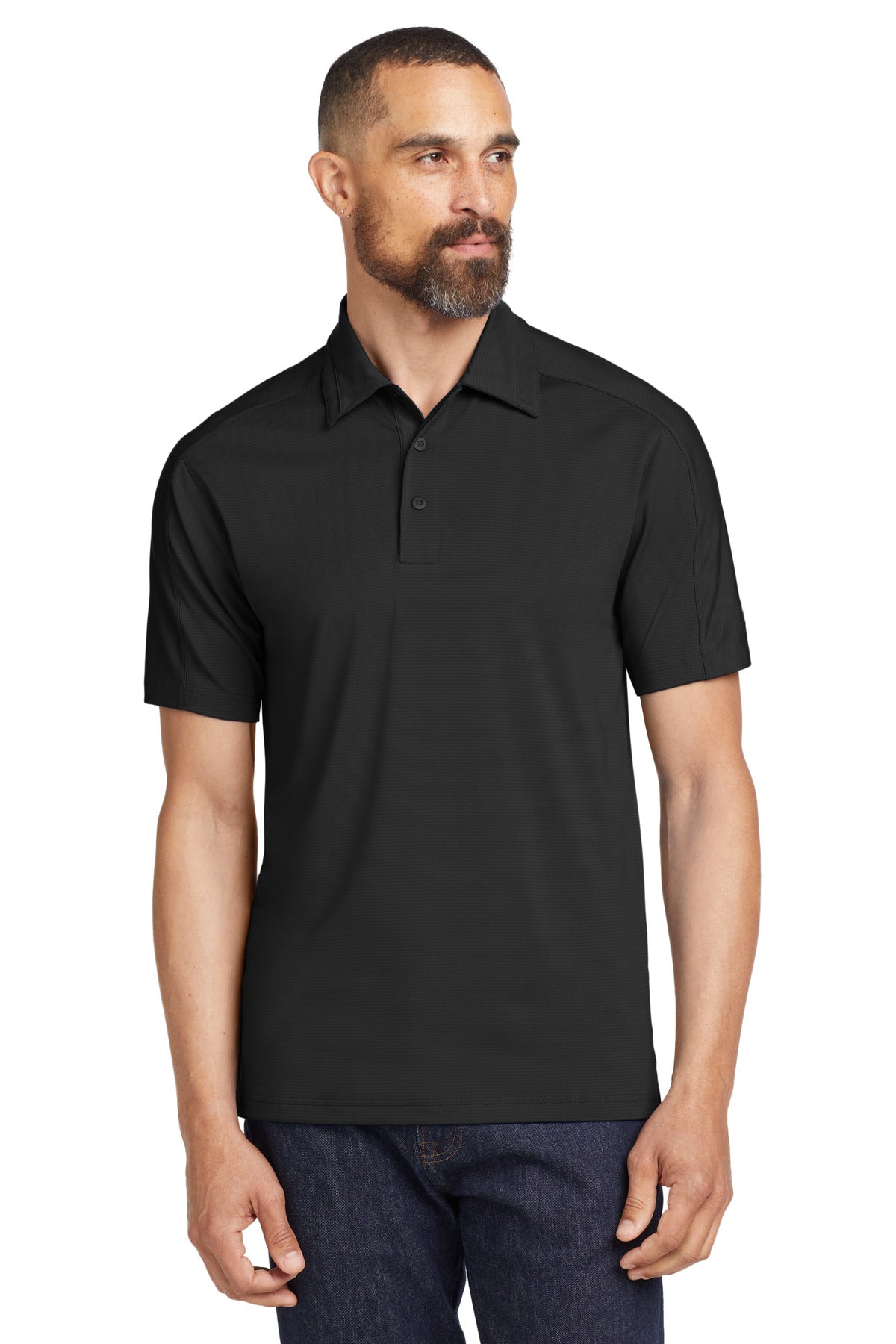Custom Blacktop Linear Polo OG1030, personalized by SanCanDo Swag in Argyle, TX
