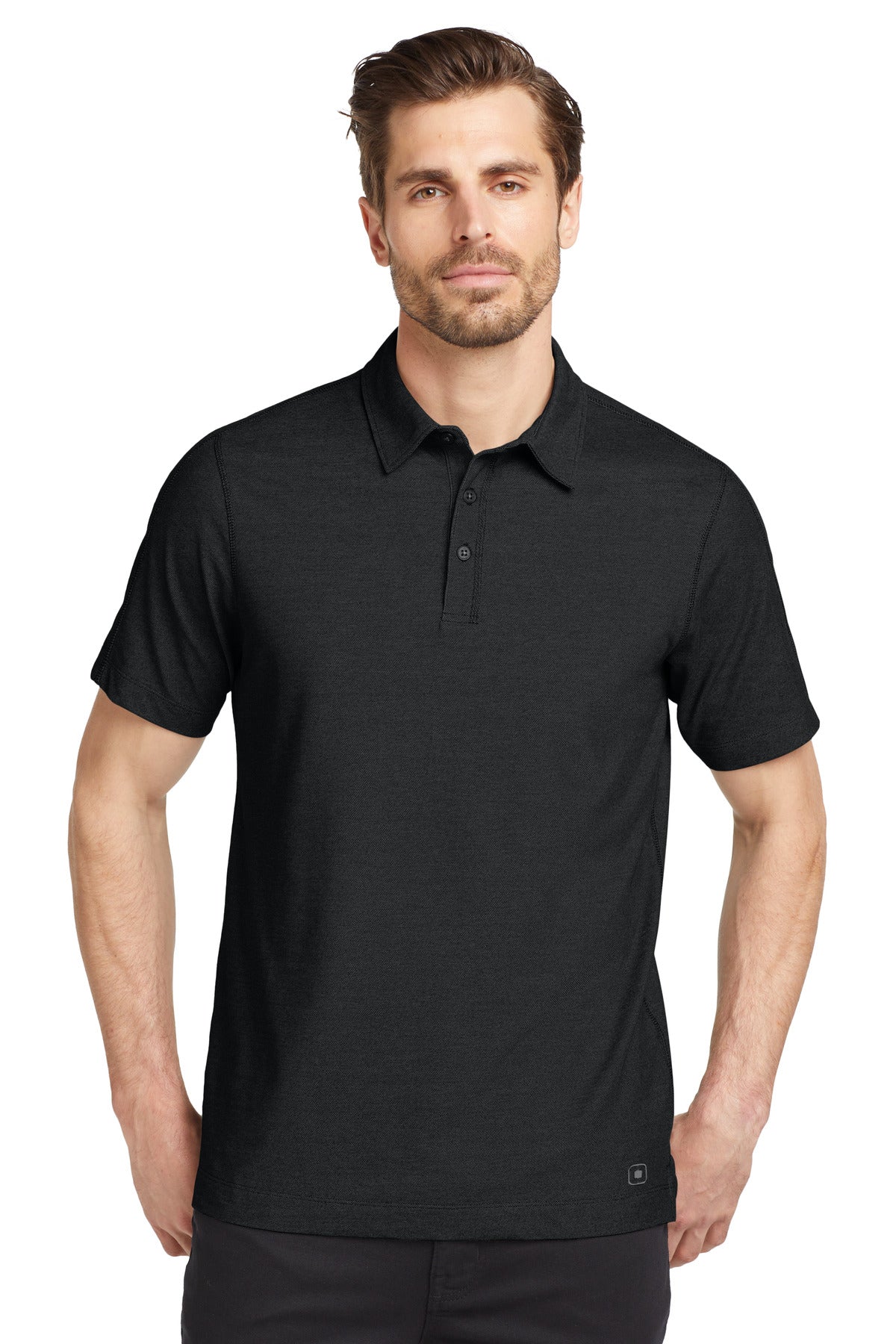 Custom Blacktop Onyx Polo OG126, personalized by SanCanDo Swag in Argyle, TX