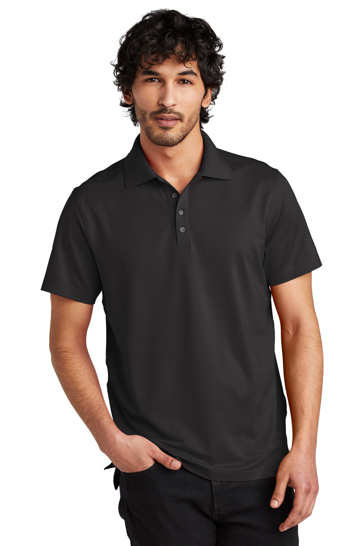 Custom Blacktop Metro Polo OG130, personalized by SanCanDo Swag in Argyle, TX
