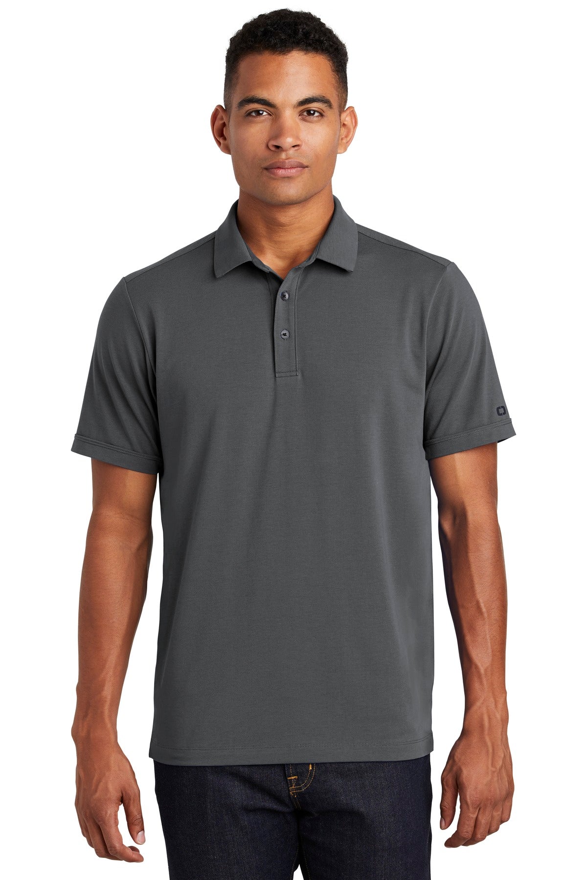 Custom Diesel Grey Limit Polo OG138, personalized by SanCanDo Swag in Argyle, TX