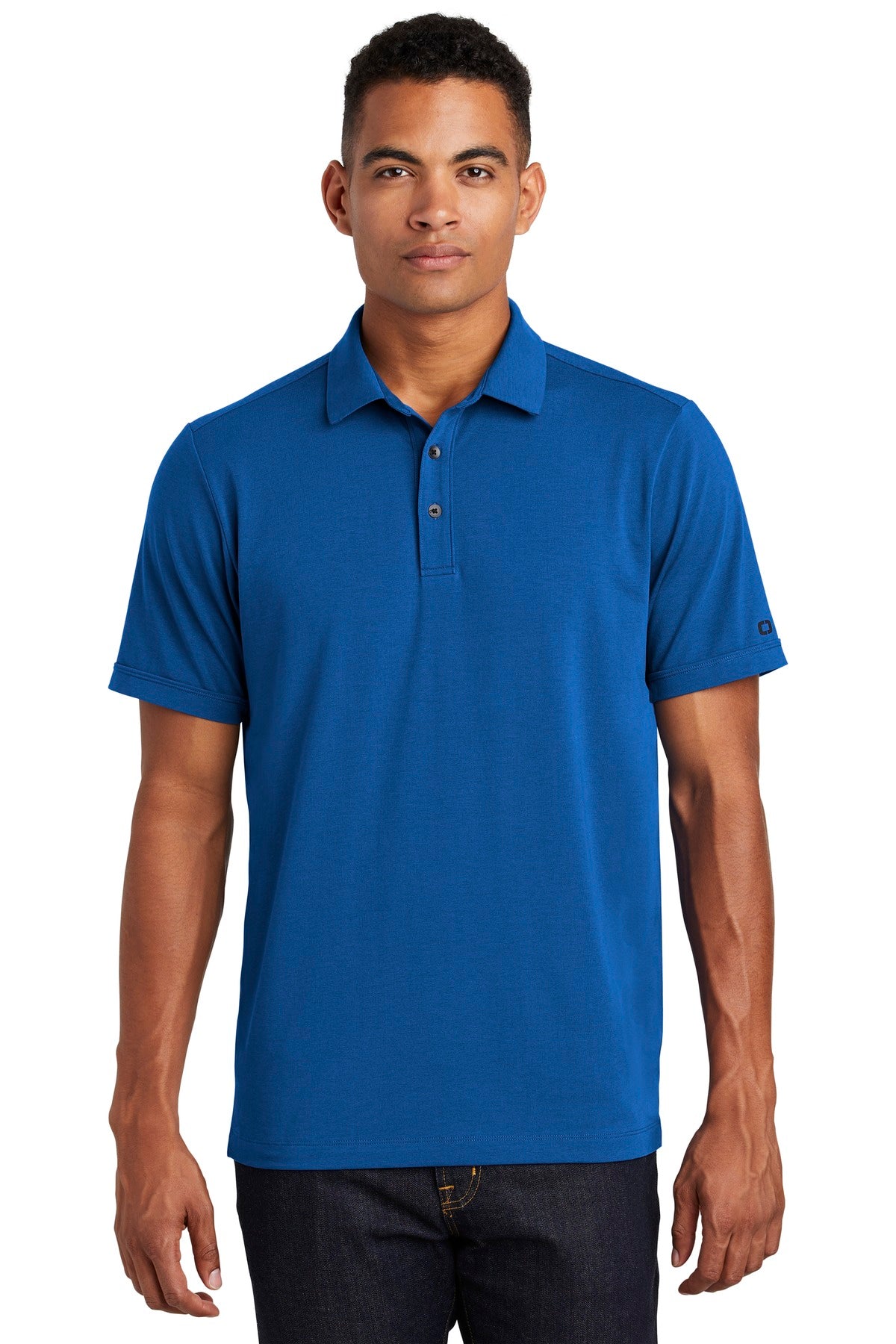 Custom Force Blue Limit Polo OG138, personalized by SanCanDo Swag in Argyle, TX
