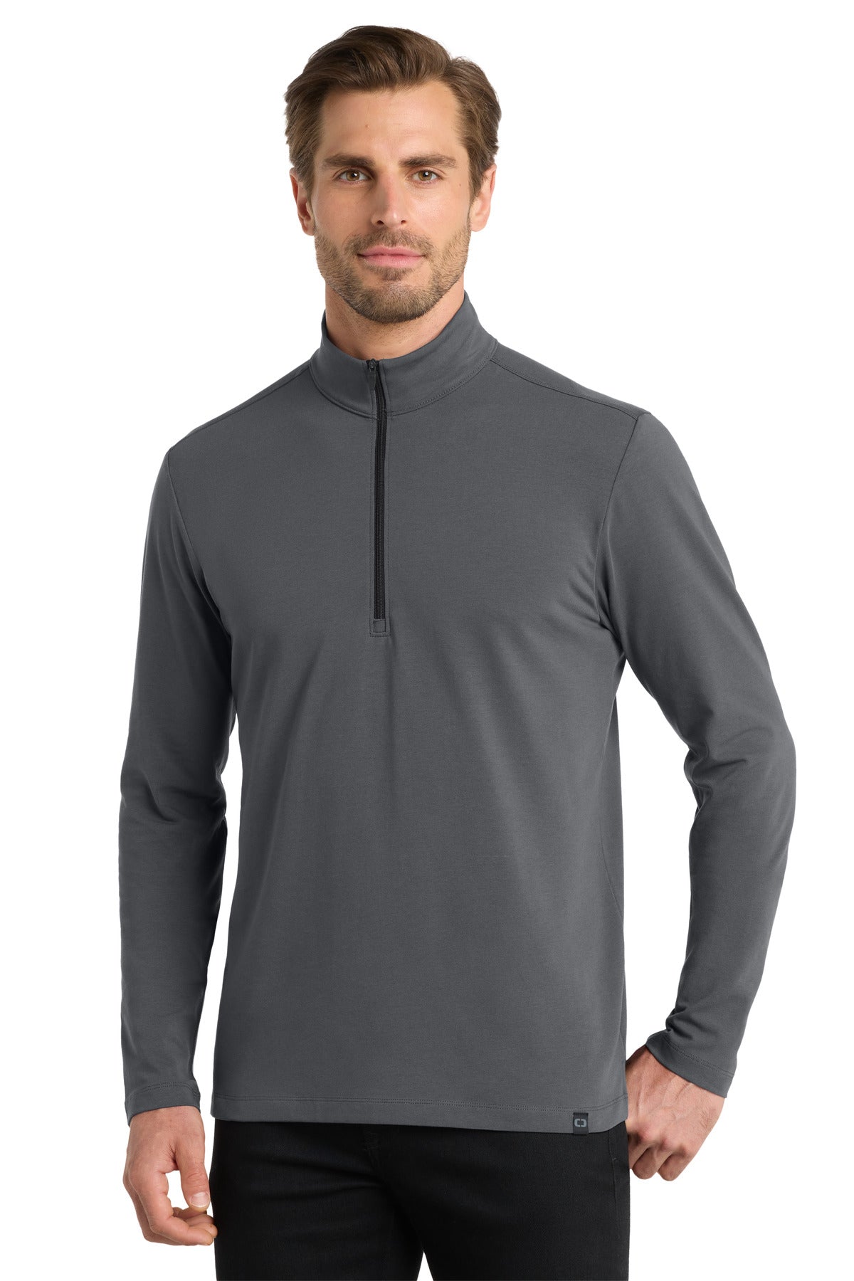 Custom Diesel Grey Limit 1/4-Zip OG139, personalized by SanCanDo Swag in Argyle, TX