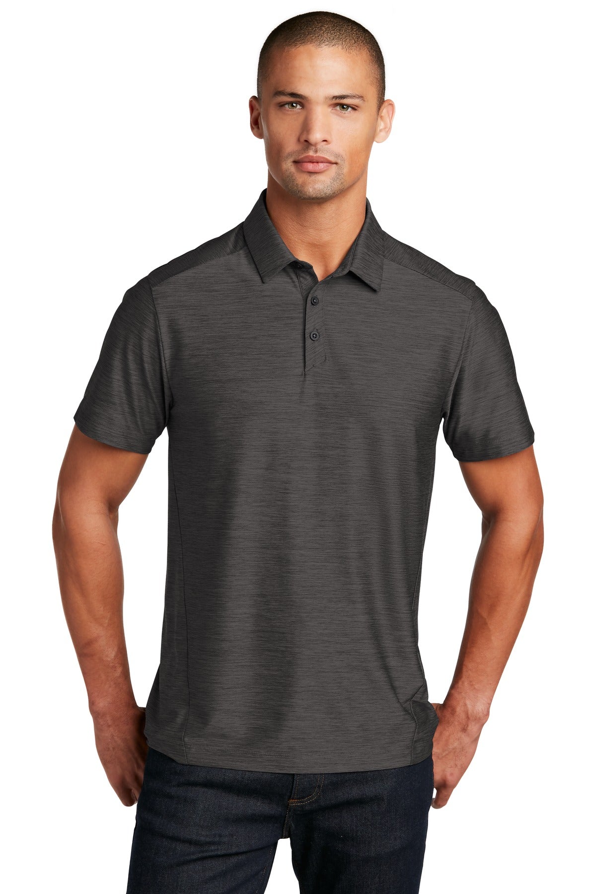 Custom Blacktop Slate Polo OG143, personalized by SanCanDo Swag in Argyle, TX
