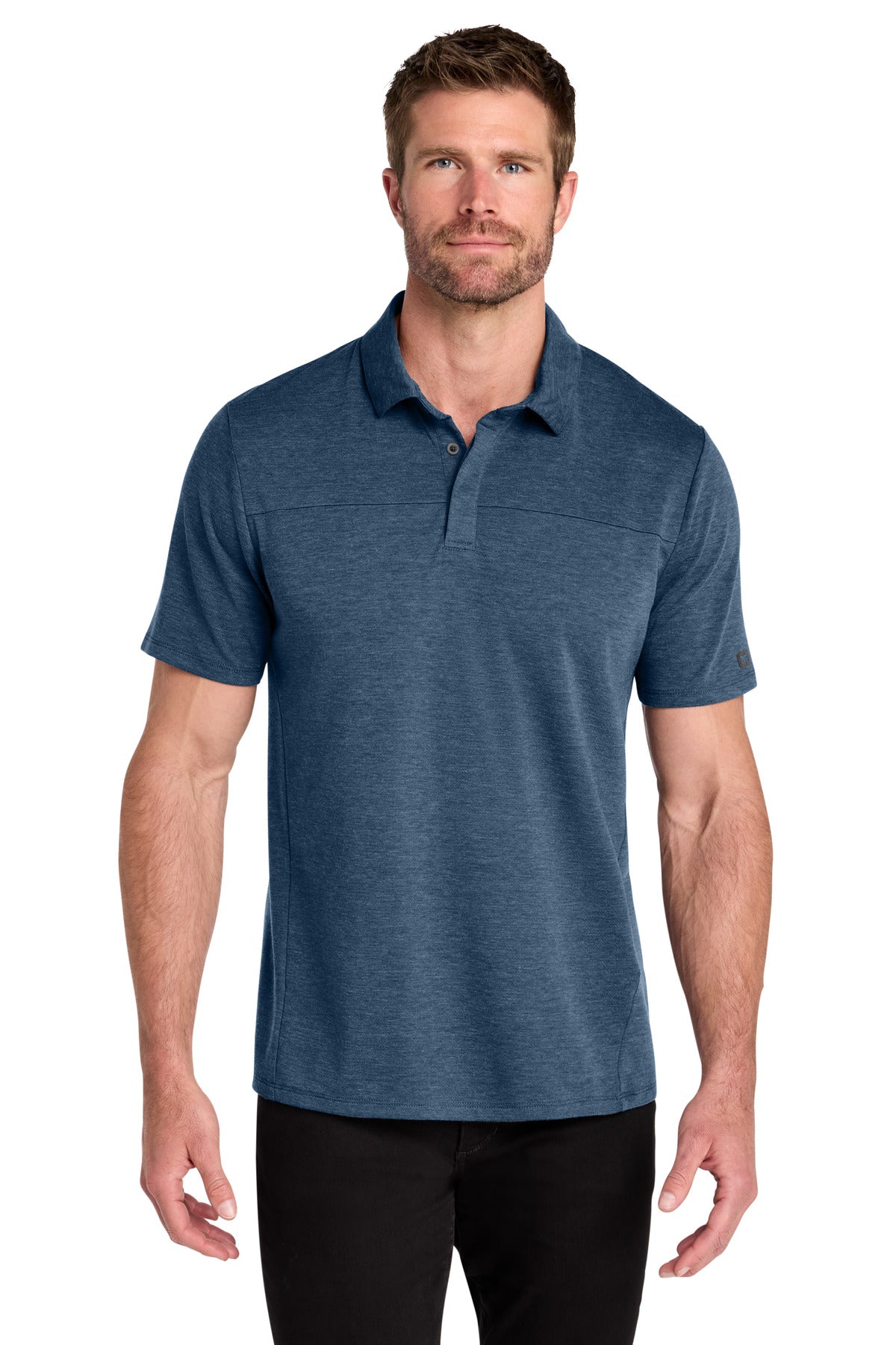 Custom Spar Blue Command Polo OG150, personalized by SanCanDo Swag in Argyle, TX