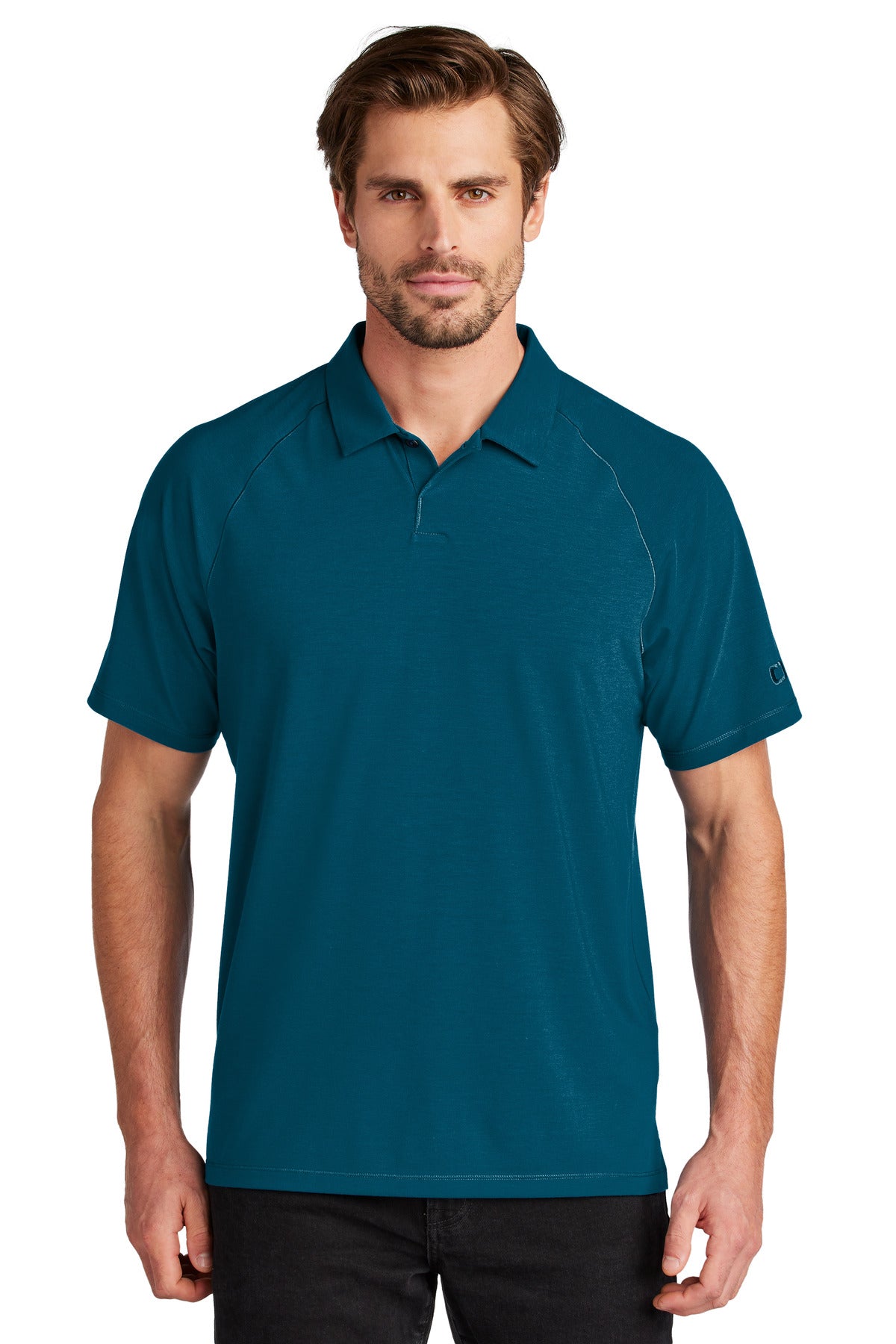 Custom Spar Blue Motion Polo OG152, personalized by SanCanDo Swag in Argyle, TX