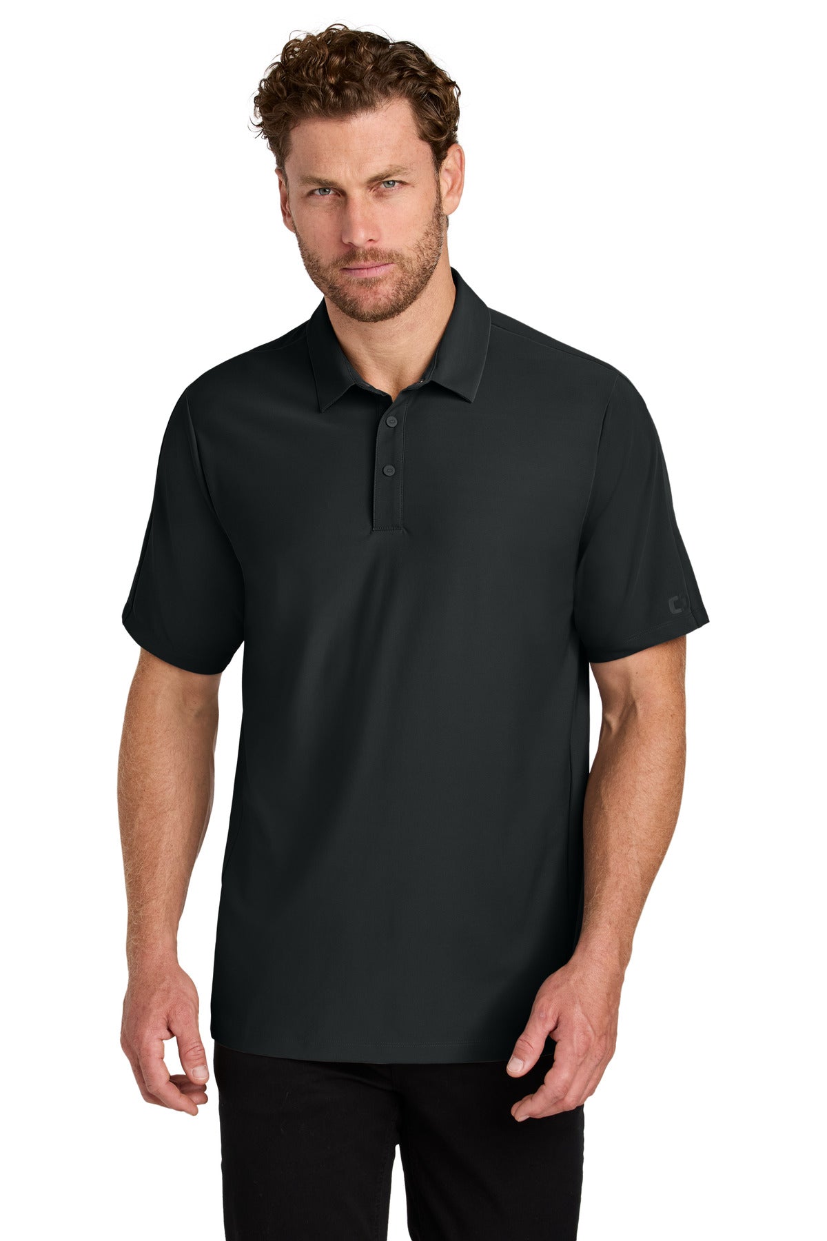 Custom Blacktop Envision Polo OG154, personalized by SanCanDo Swag in Argyle, TX