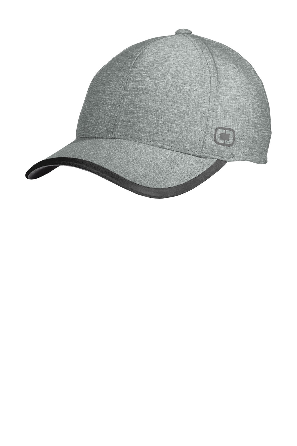 Custom Heather Gear Grey Flux Cap OG601, personalized by SanCanDo Swag in Argyle, TX