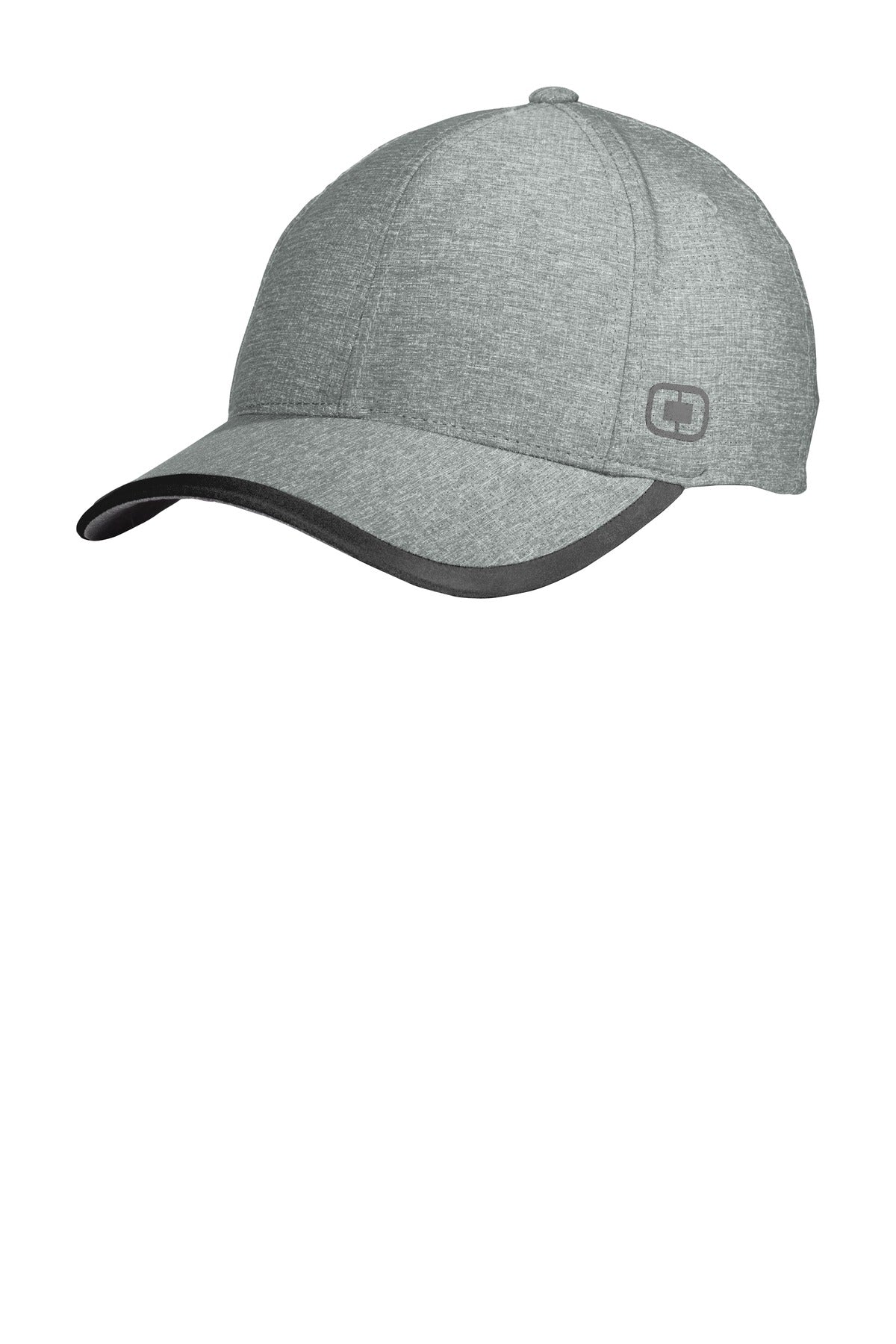 Custom Heather Gear Grey Flux Cap OG601, personalized by SanCanDo Swag in Argyle, TX