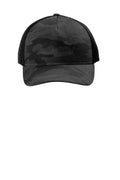 Custom Black Camo Fusion Trucker Cap OG603, personalized by SanCanDo Swag in Argyle, TX
