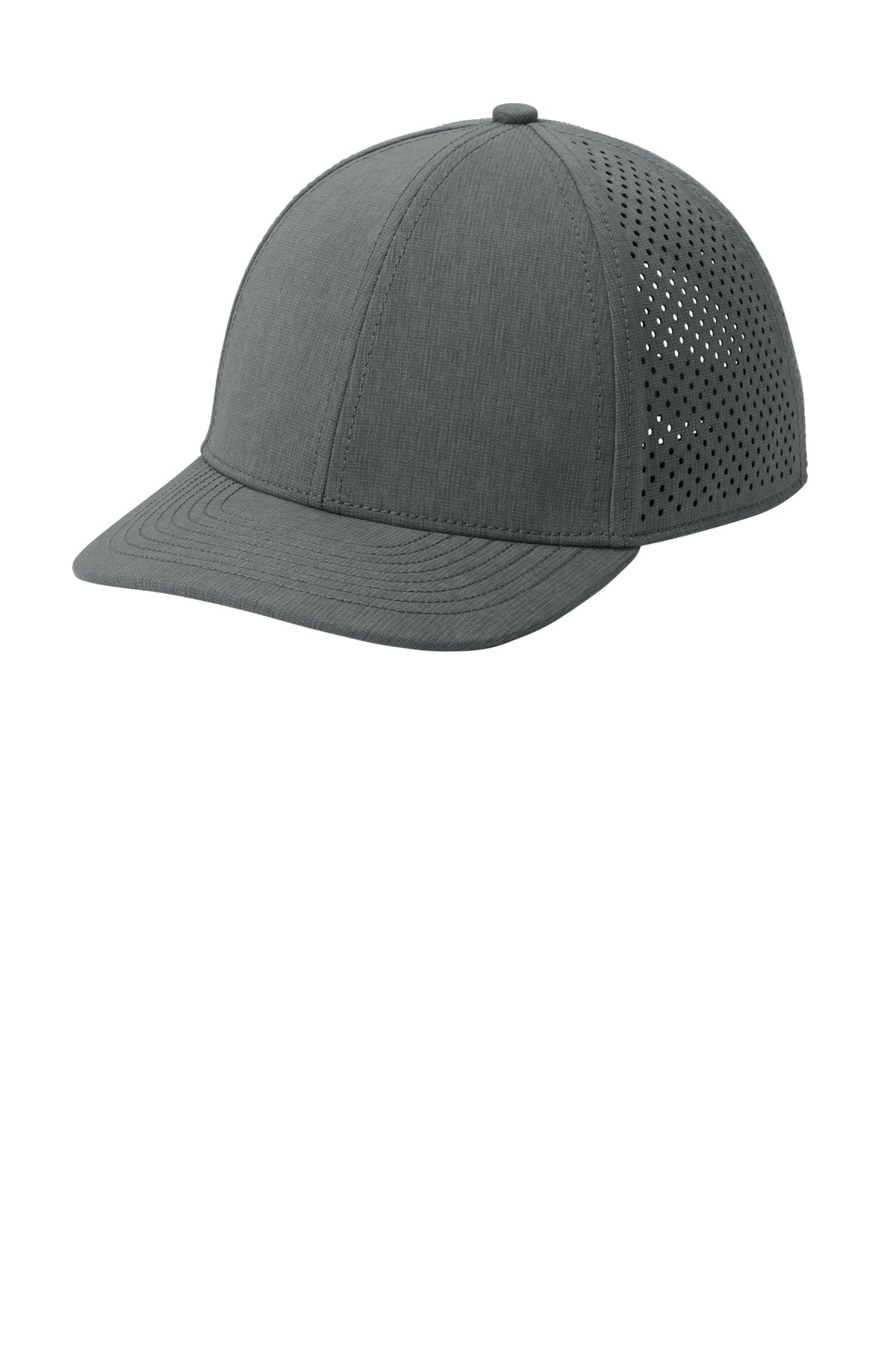 Custom Heather Gear Grey Performance Cap OG604, personalized by SanCanDo Swag in Argyle, TX