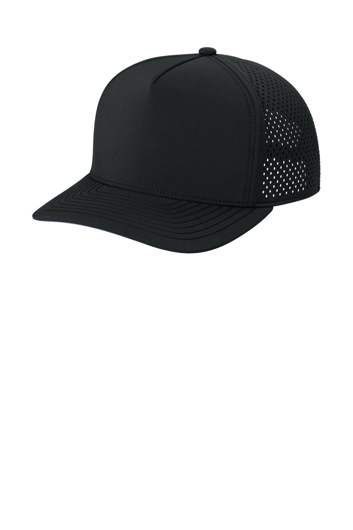Custom Blacktop 5-Panel Performance Cap OG606, personalized by SanCanDo Swag in Argyle, TX