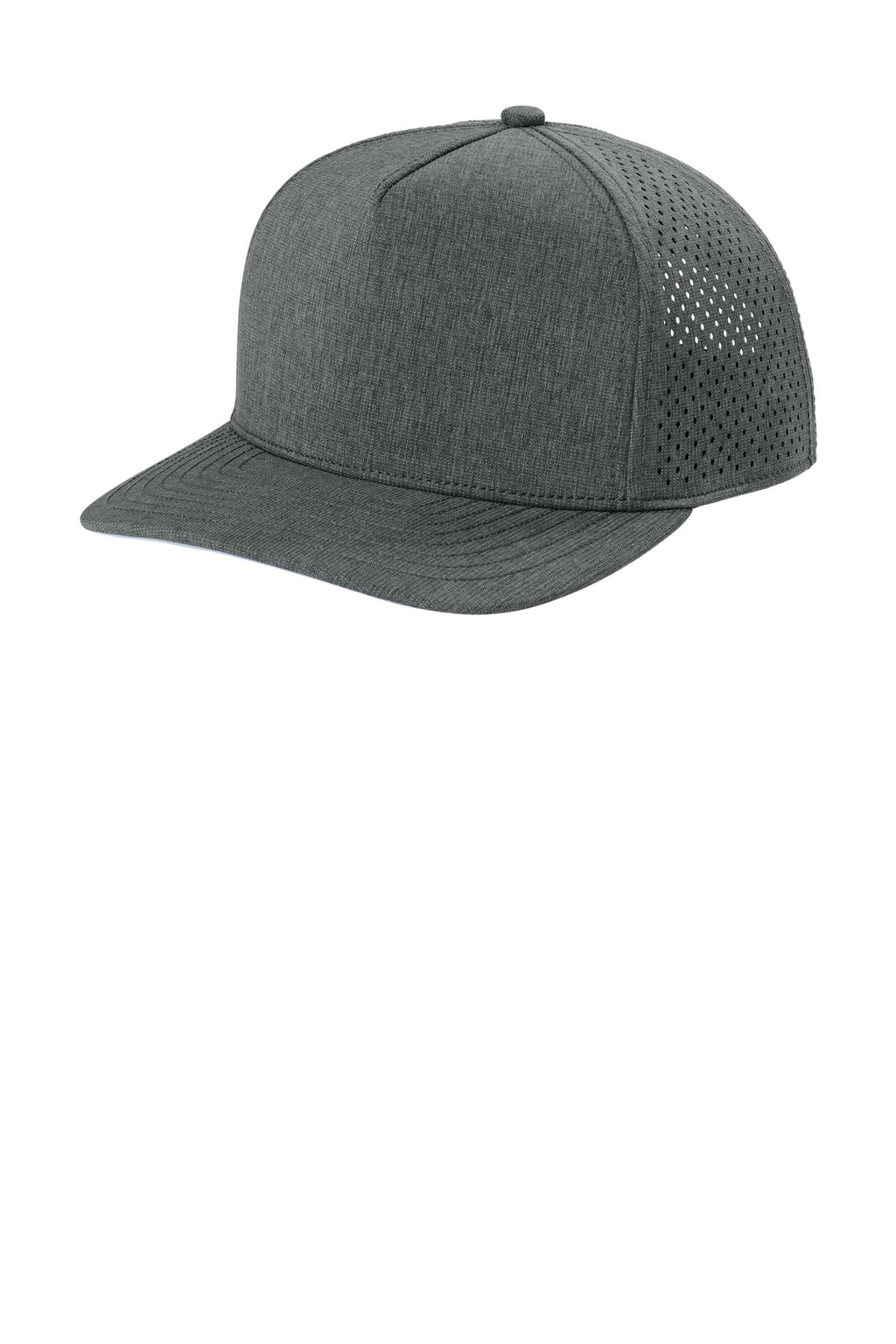 Custom Heather Gear Grey 5-Panel Performance Cap OG606, personalized by SanCanDo Swag in Argyle, TX