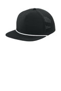 Custom Blacktop 5-Panel Rope Performance Cap OG607, personalized by SanCanDo Swag in Argyle, TX