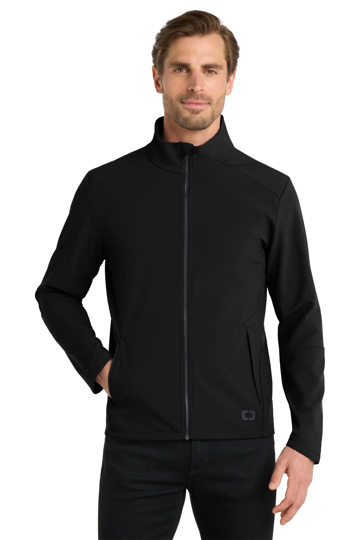 Custom Blacktop Commuter Full-Zip Soft Shell OG755, personalized by SanCanDo Swag in Argyle, TX