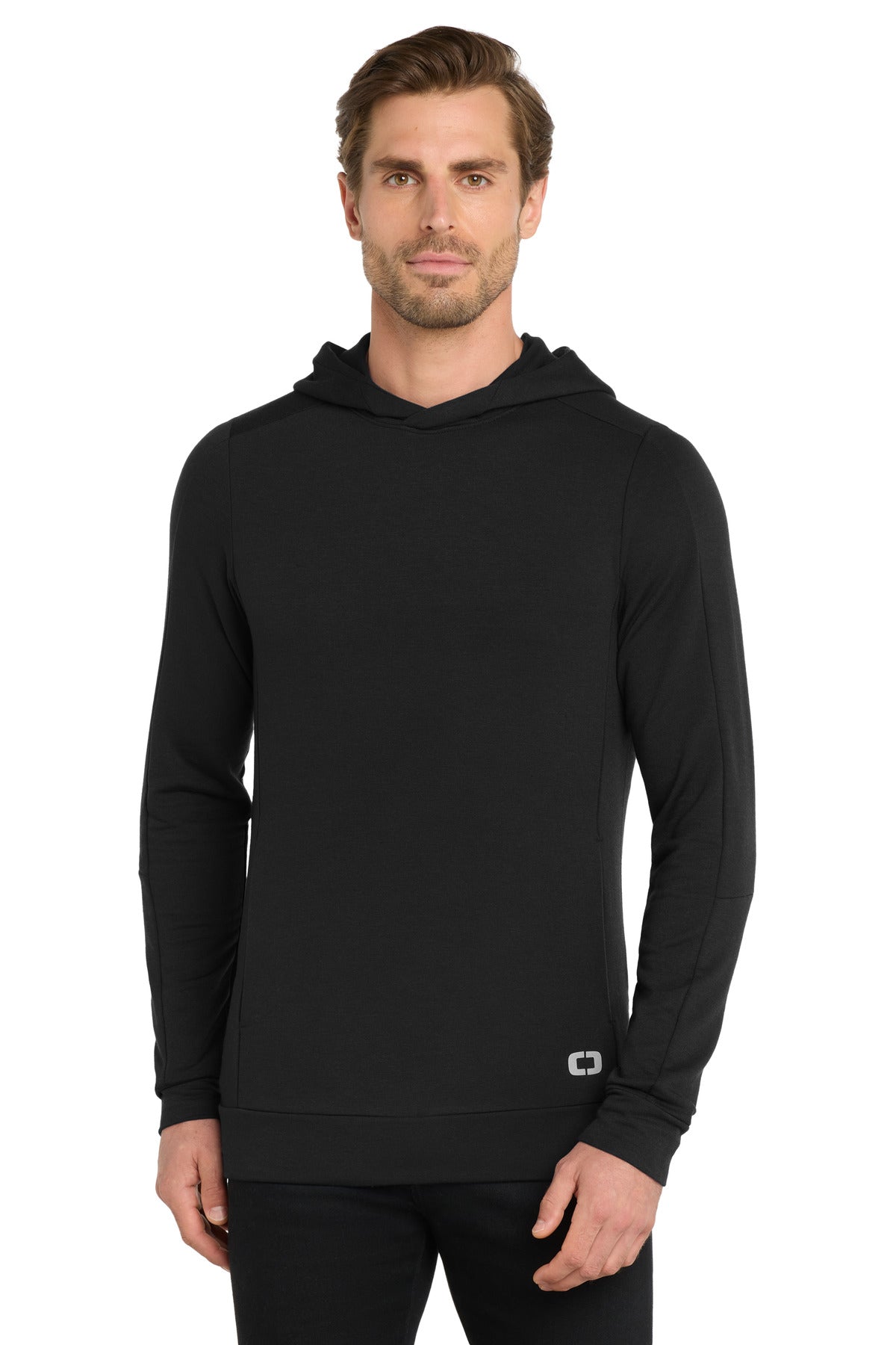 Custom Blacktop Luuma Hoodie OG814, personalized by SanCanDo Swag in Argyle, TX