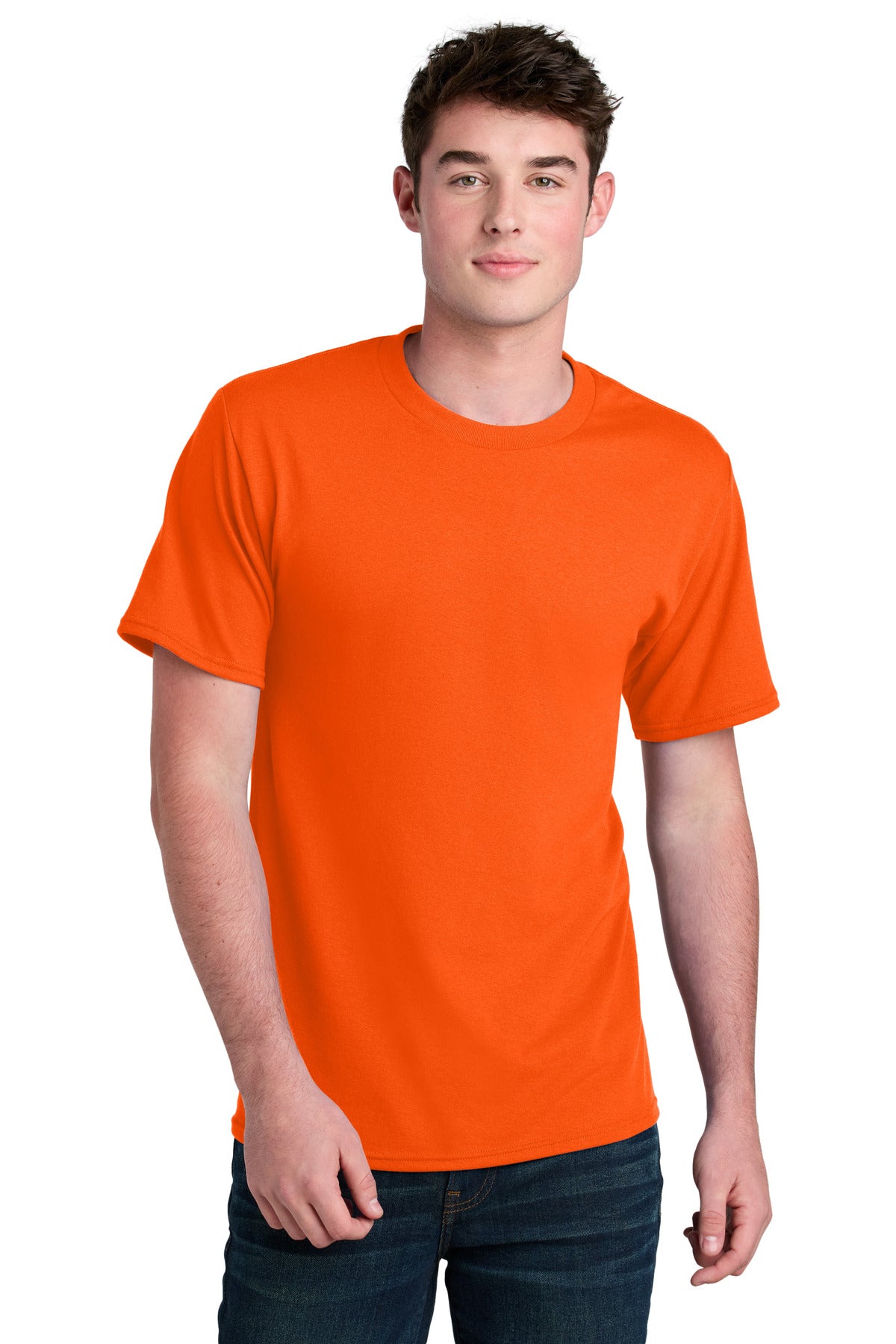 Custom Port & Company Tee PC01 in S. Orange, personalized by SanCanDo Swag in Argyle, TX