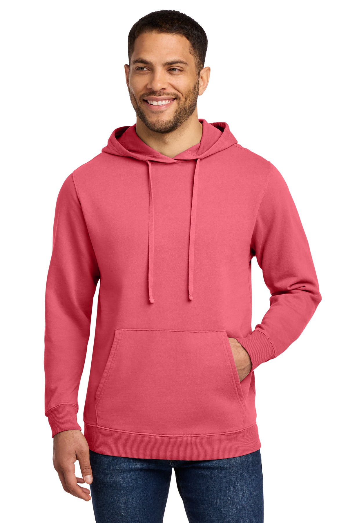 Custom Fruit Punch Beach Wash Garment-Dyed Hoodie PC098H, personalized by SanCanDo Swag in Argyle, TX