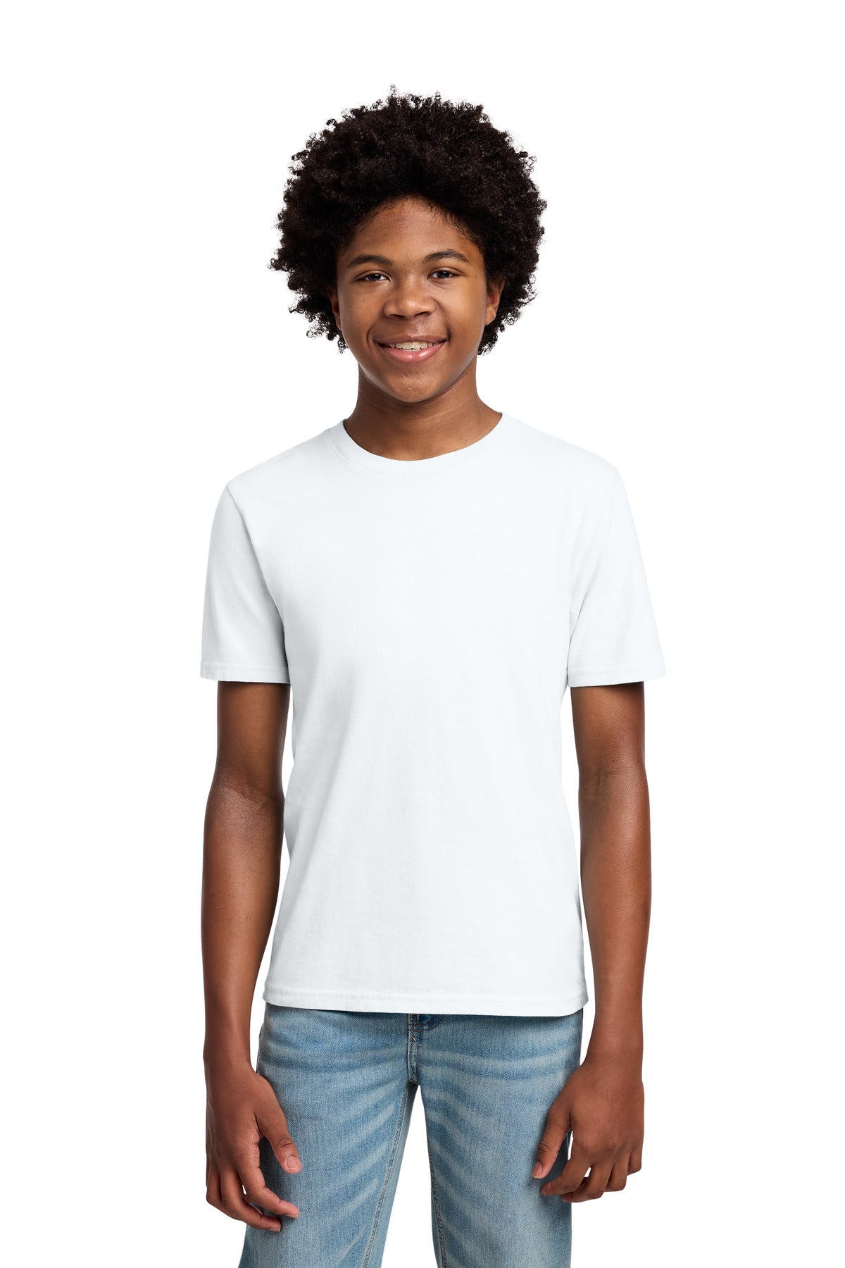 Custom White Youth Beach Wash Garment-Dyed Tee PC099Y, personalized by SanCanDo Swag in Argyle, TX