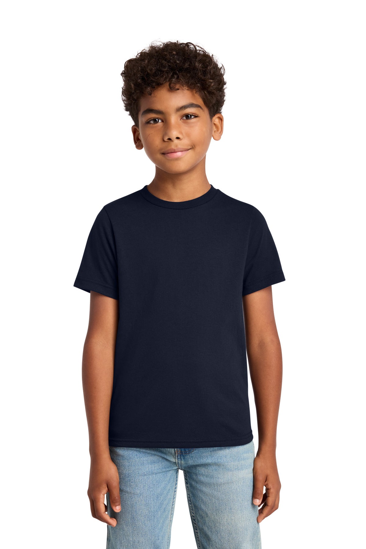 Custom Deep Navy Youth Tri-Blend Tee PC330Y, personalized by SanCanDo Swag in Argyle, TX