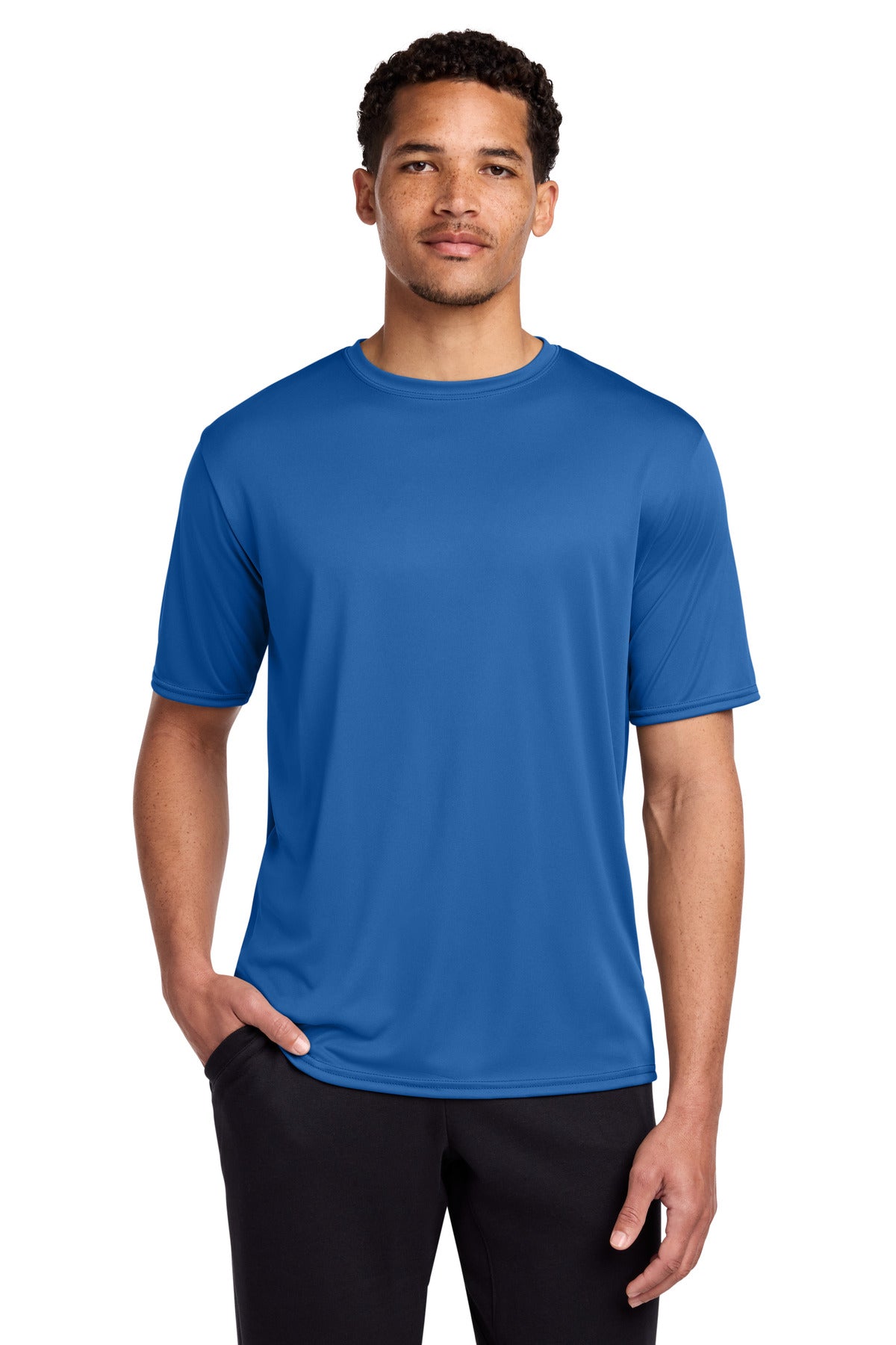 Custom Royal Performance Tee PC380, personalized by SanCanDo Swag in Argyle, TX