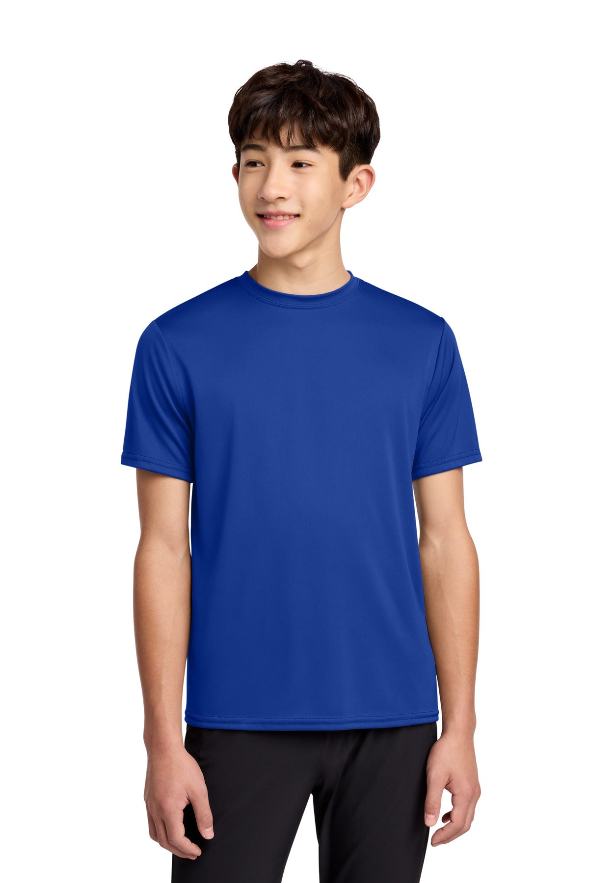 Custom True Royal Youth Performance Tee PC380Y, personalized by SanCanDo Swag in Argyle, TX