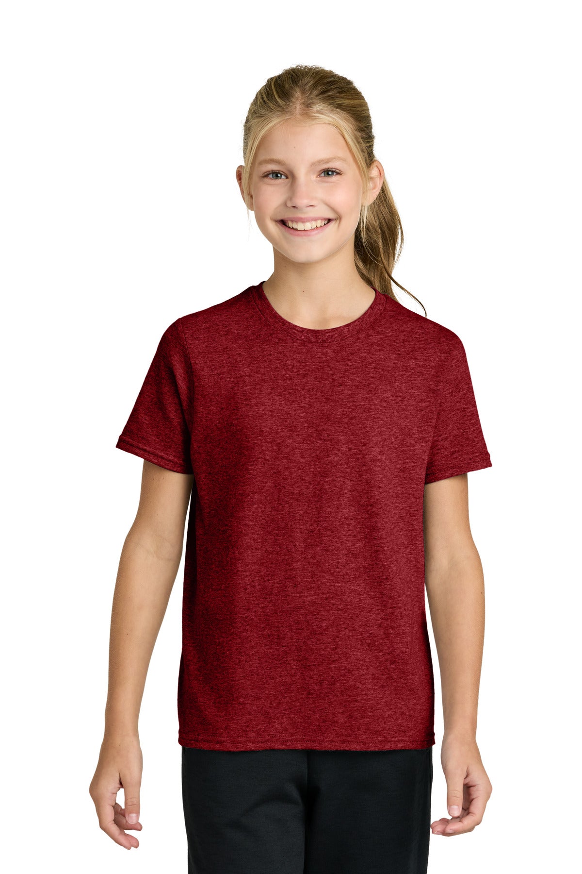 Custom Vintage Red Youth Easy Cotton Tee PC43Y, personalized by SanCanDo Swag in Argyle, TX