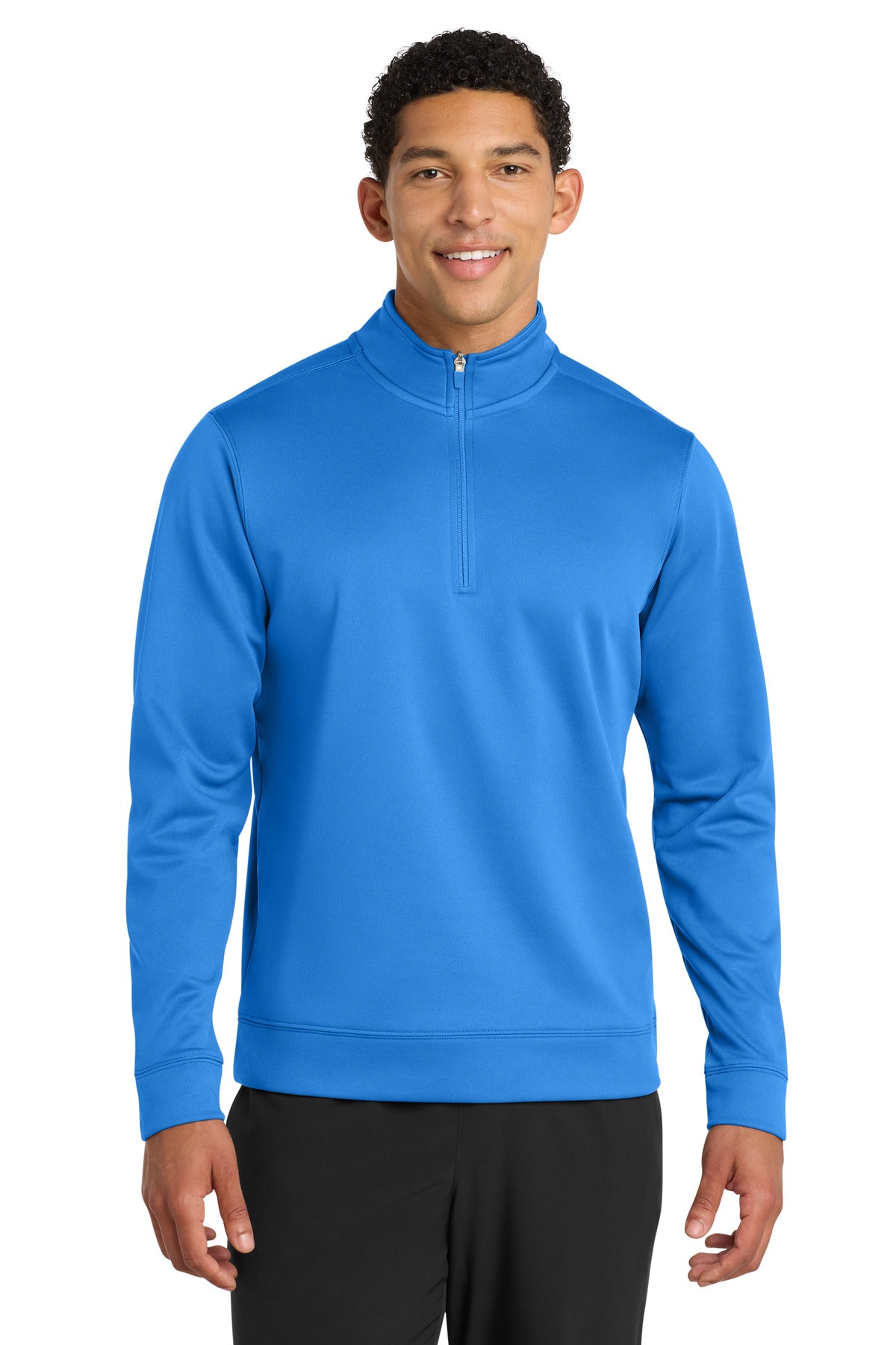 Custom Royal Fleece 1/4-Zip Pullover Sweatshirt PC590Q, personalized by SanCanDo Swag in Argyle, TX