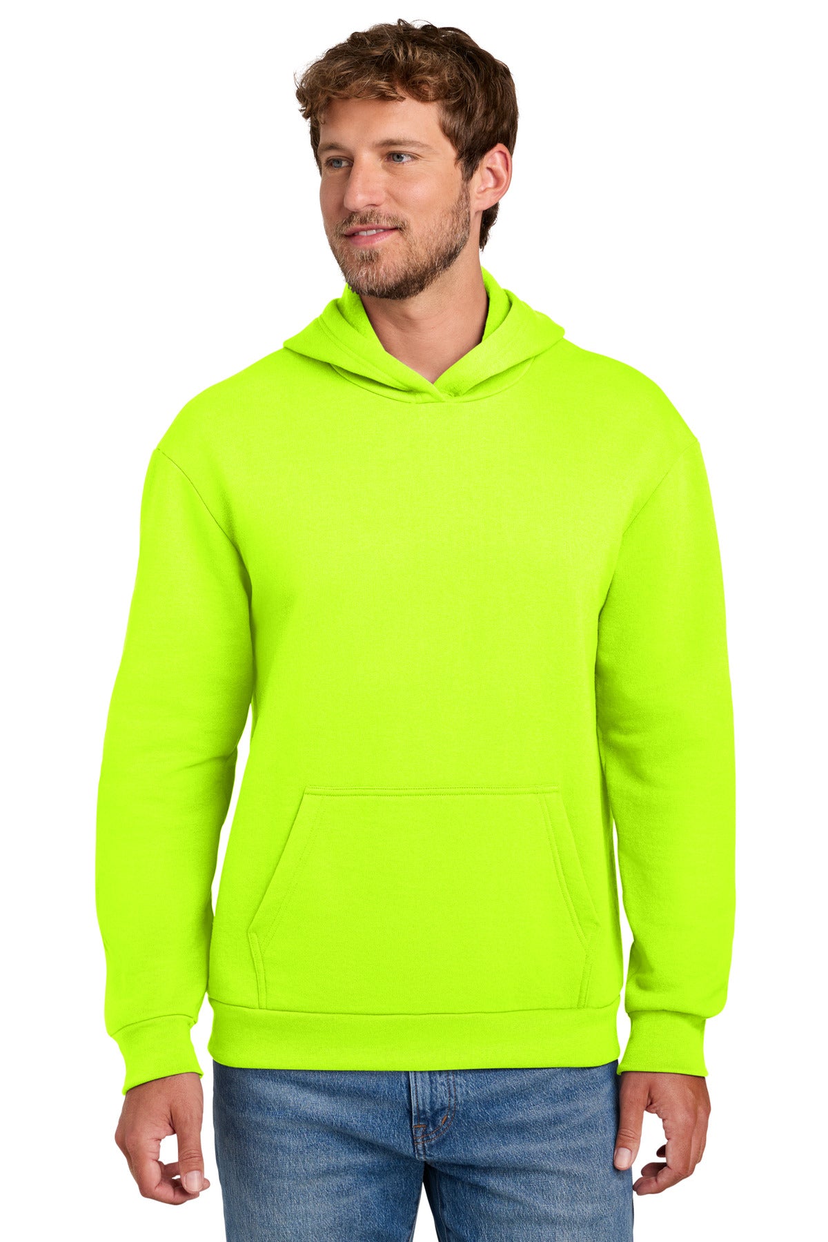 Custom S. Green Easy Fleece Hoodie PC68H, personalized by SanCanDo Swag in Argyle, TX