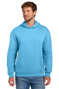 Custom Aquatic Blue Easy Fleece Hoodie PC68H, personalized by SanCanDo Swag in Argyle, TX