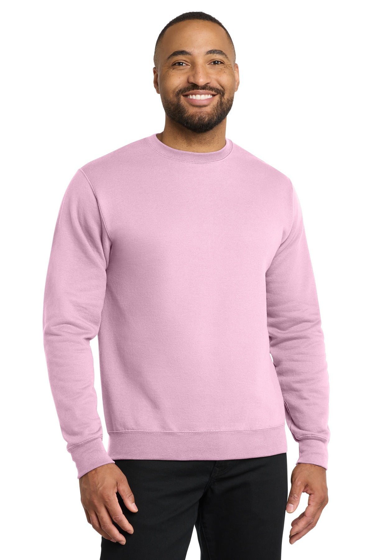 Custom Cherry Blossom Core Fleece Crewneck PC78, personalized by SanCanDo Swag in Argyle, TX