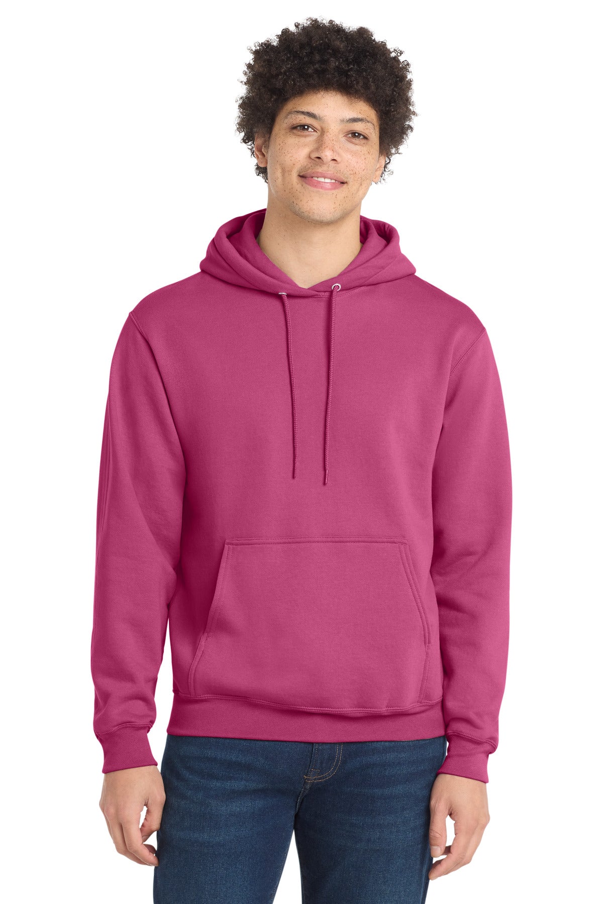 Custom Sangria Core Fleece Hoodie PC78H, personalized by SanCanDo Swag in Argyle, TX