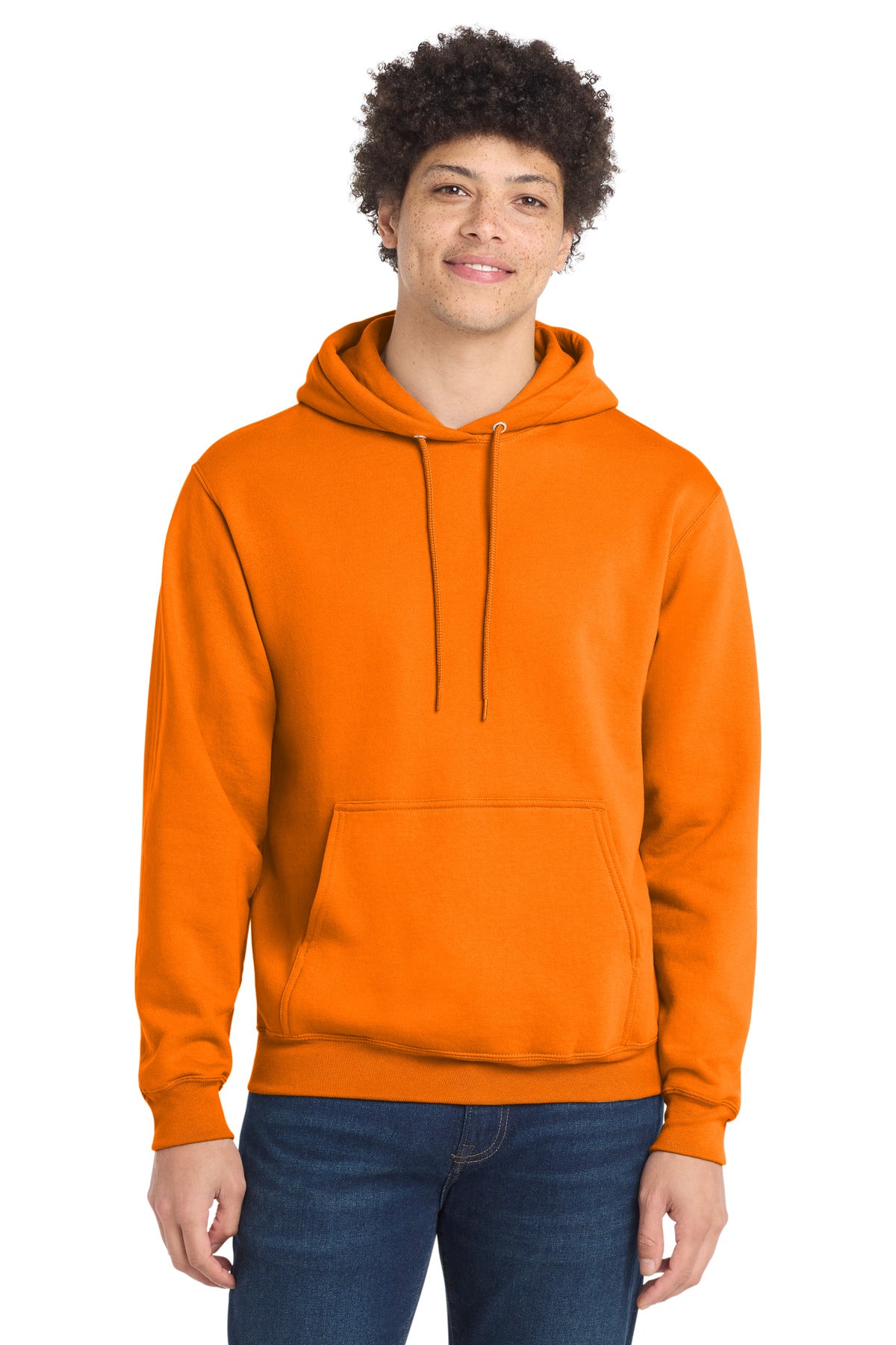 Custom Tennessee Orange Core Fleece Hoodie PC78H, personalized by SanCanDo Swag in Argyle, TX