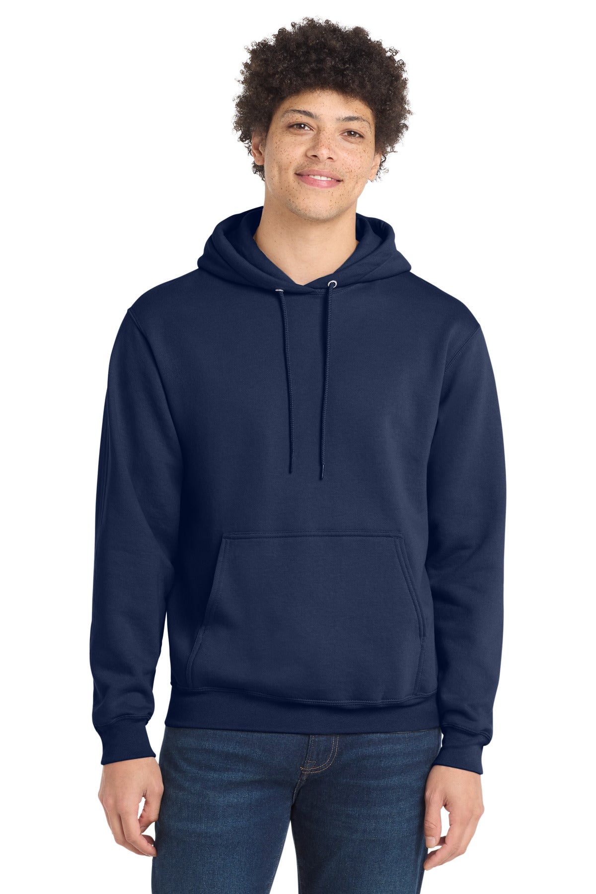 Custom True Navy Core Fleece Hoodie PC78H, personalized by SanCanDo Swag in Argyle, TX