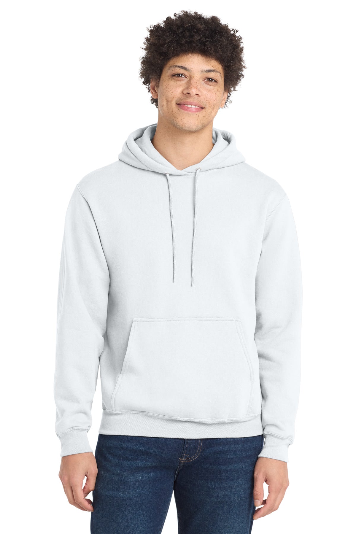 Custom White Core Fleece Hoodie PC78H, personalized by SanCanDo Swag in Argyle, TX