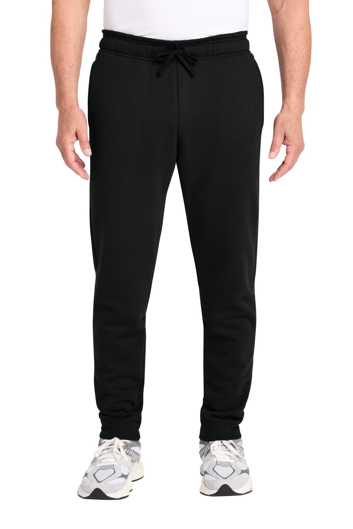 Custom Jet Black Core Fleece Jogger PC78J, personalized by SanCanDo Swag in Argyle, TX
