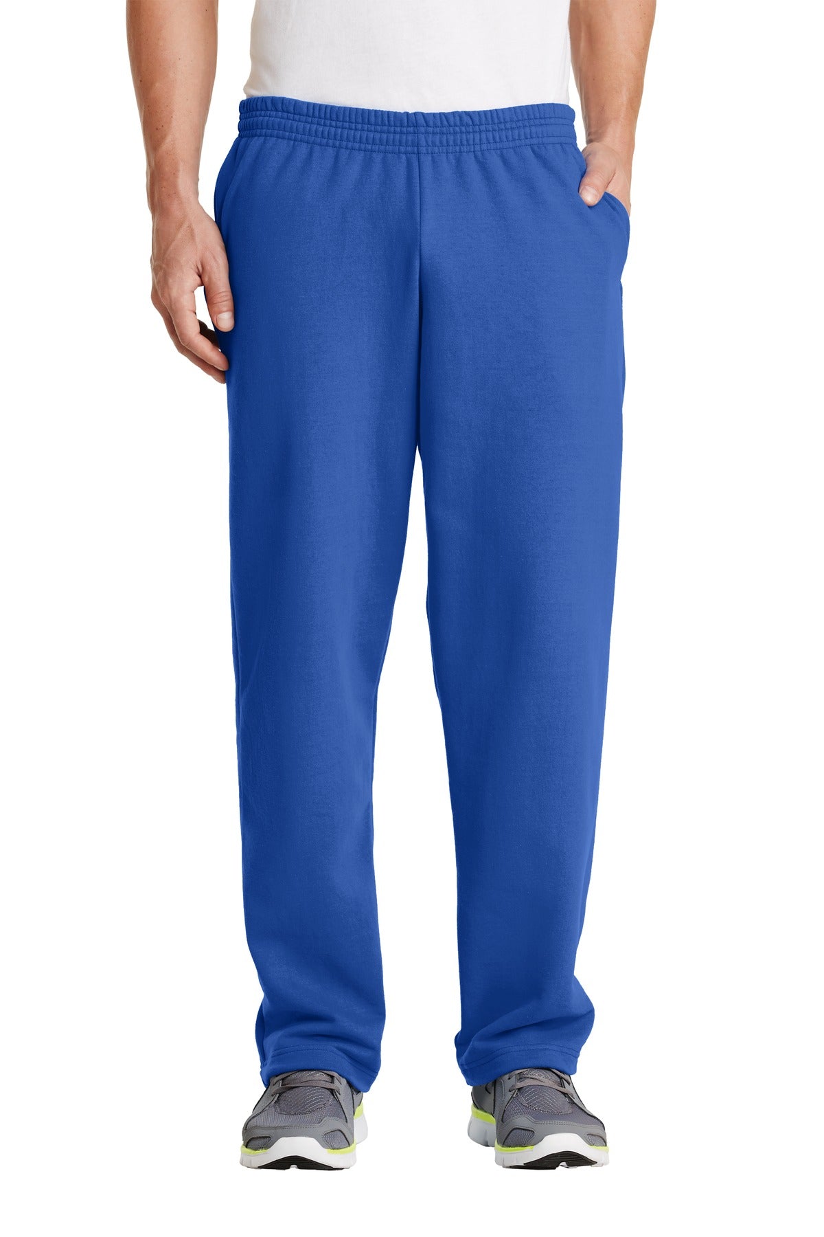 Custom Royal Core Fleece Sweatpant with Pockets PC78P, personalized by SanCanDo Swag in Argyle, TX