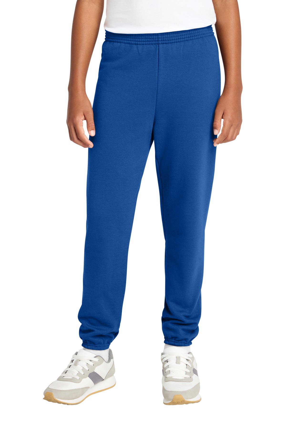 Custom Royal Youth Core Fleece Sweatpant PC78YP, personalized by SanCanDo Swag in Argyle, TX