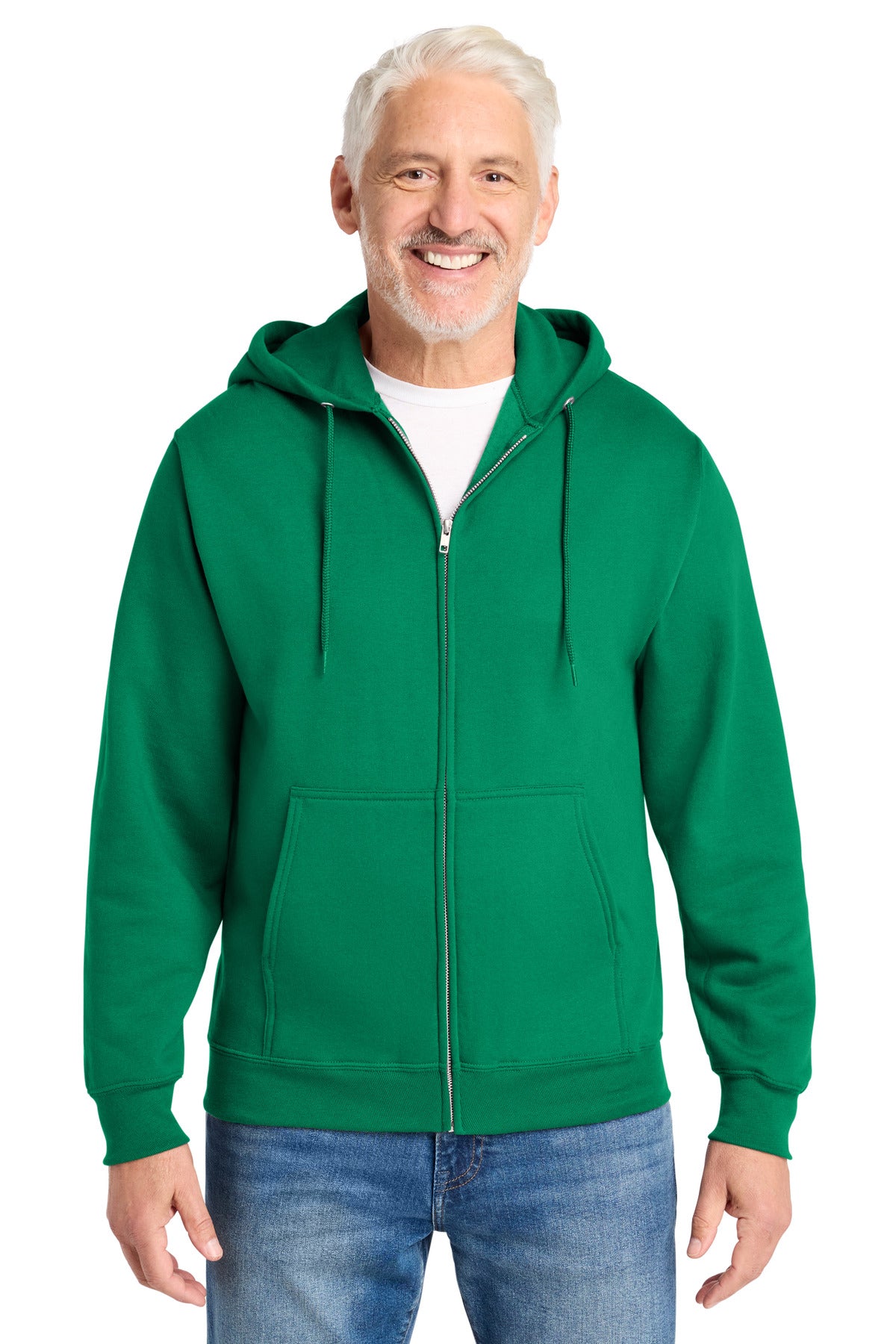 Custom Kelly Core Fleece Full-Zip Hoodie PC78ZH, personalized by SanCanDo Swag in Argyle, TX