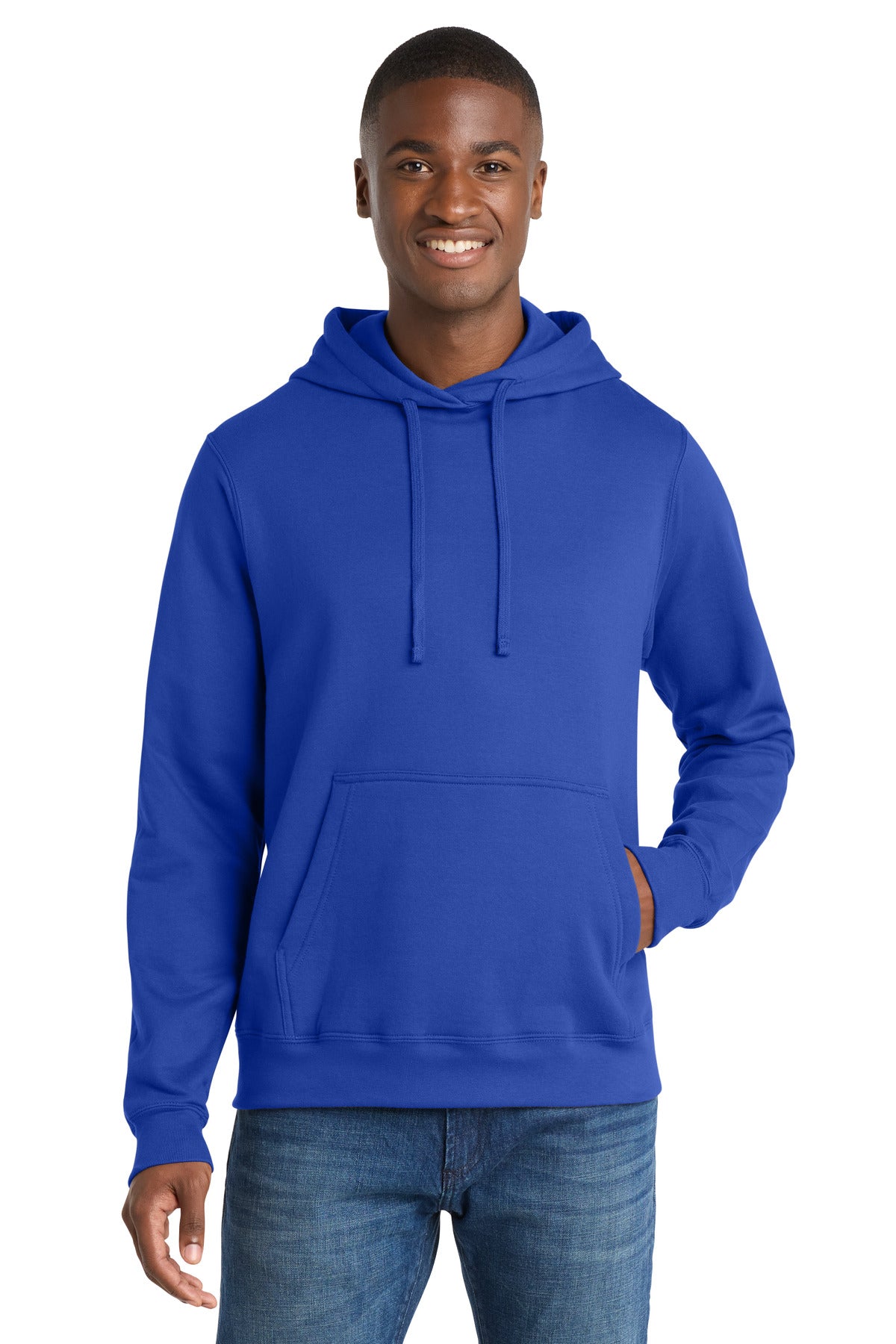 Custom True Royal Fan Favorite Fleece Hoodie PC850H, personalized by SanCanDo Swag in Argyle, TX