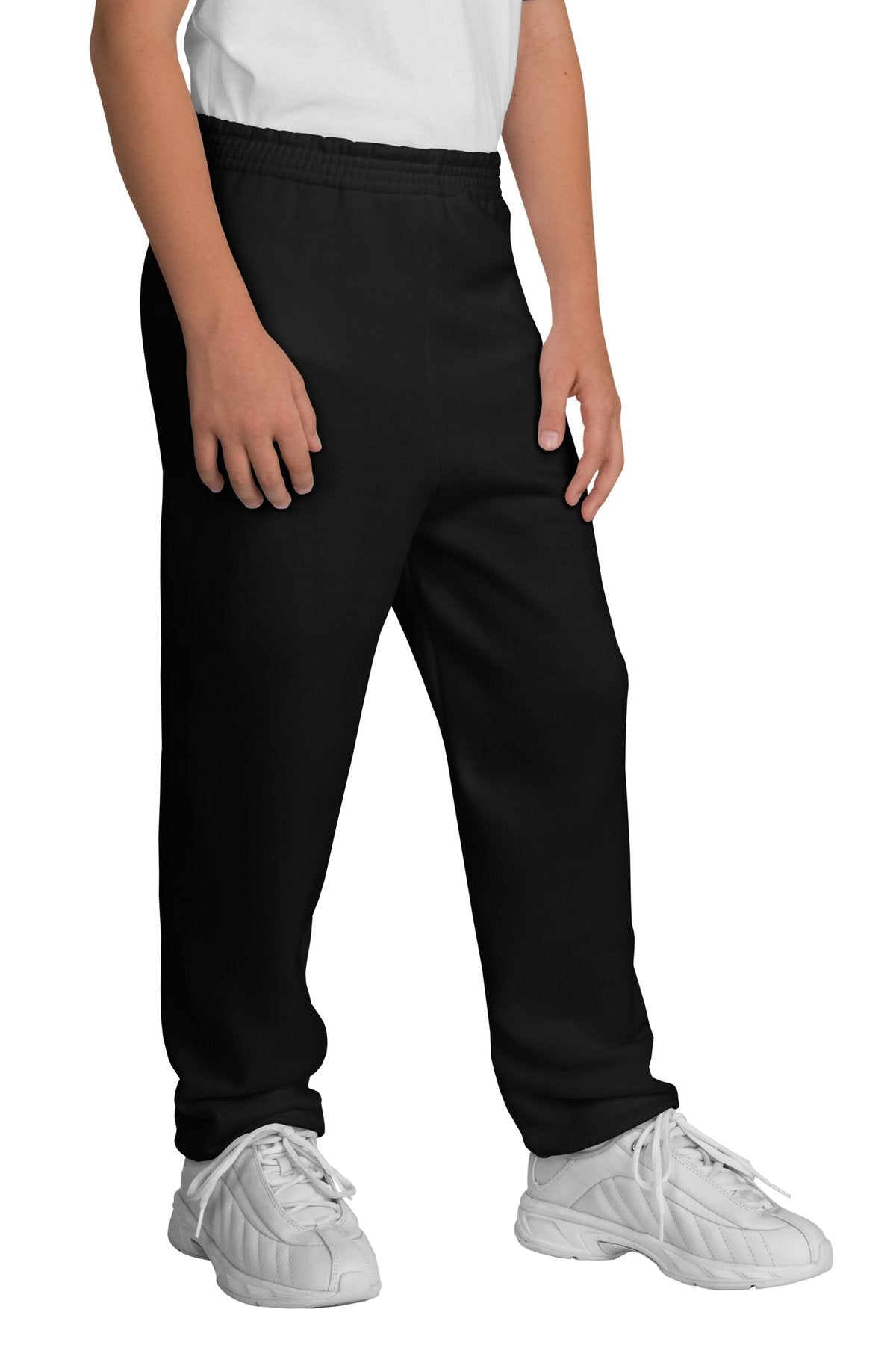 Custom Jet Black Co Core Fleece Sweatpant PC90YP, personalized by SanCanDo Swag in Argyle, TX