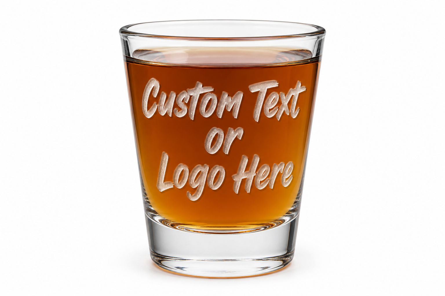 Add Custom Text or Logo Here | sandblast frost placeholder