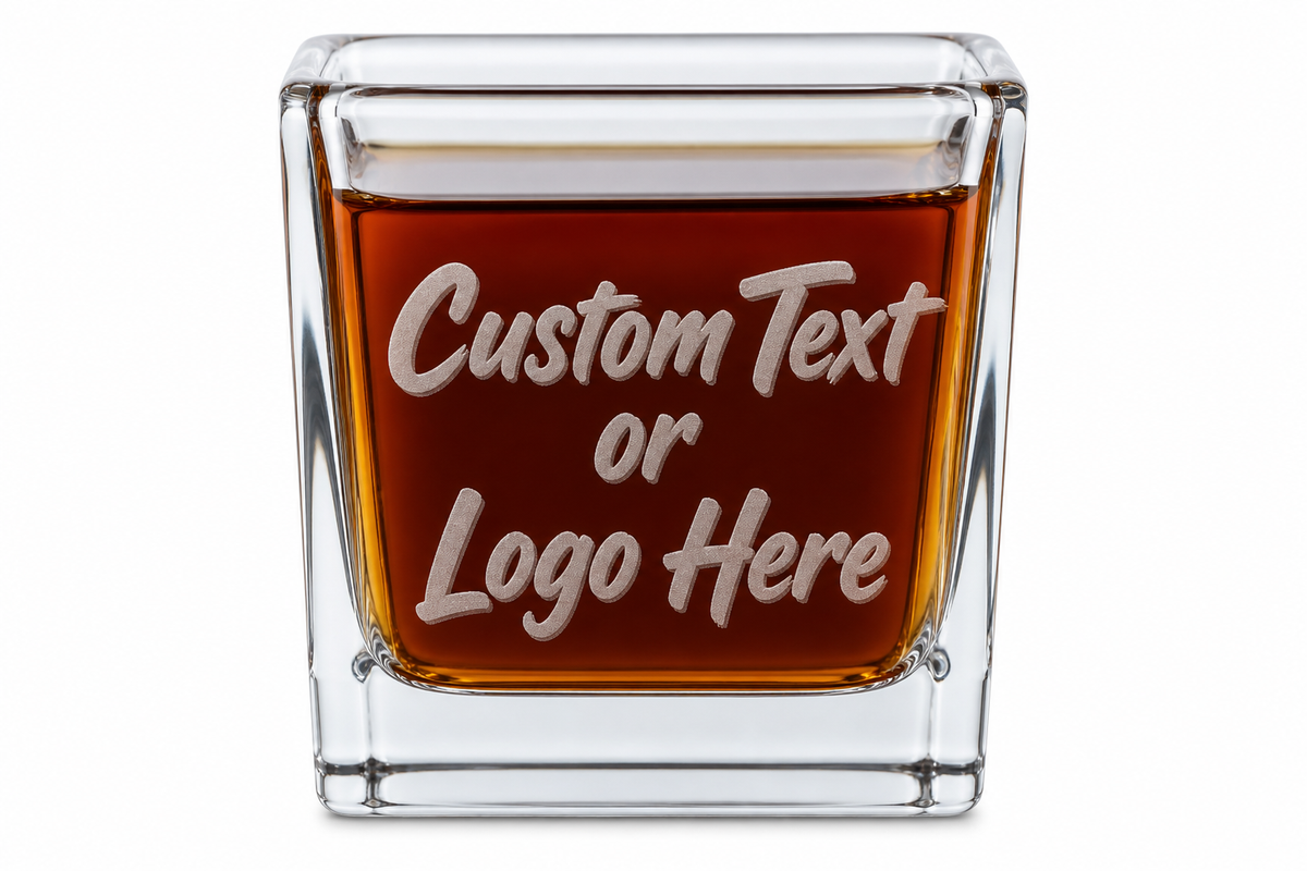 Add Custom Text or Logo Here | sandblast frost placeholder