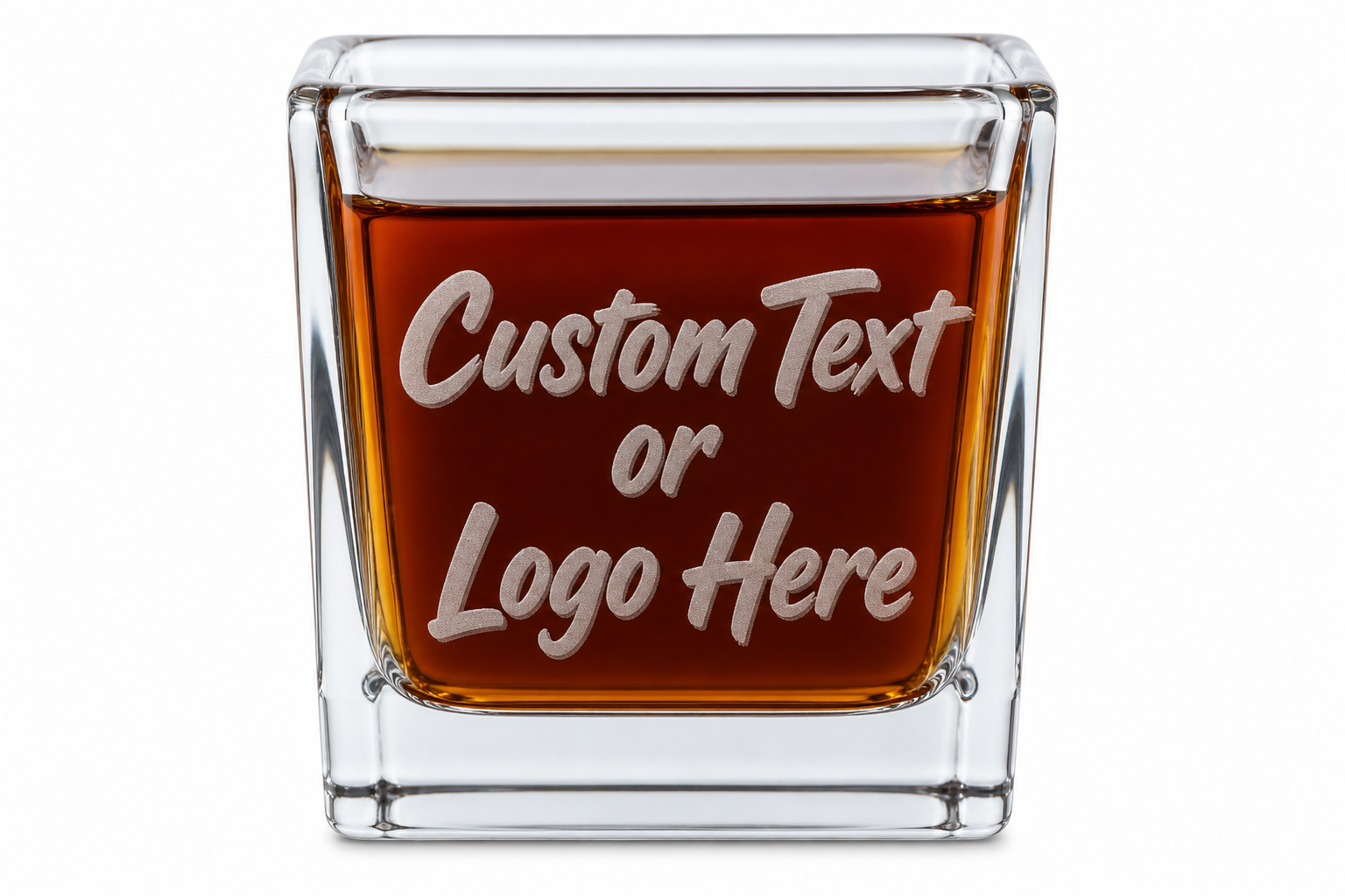 Add Custom Text or Logo Here | sandblast frost placeholder