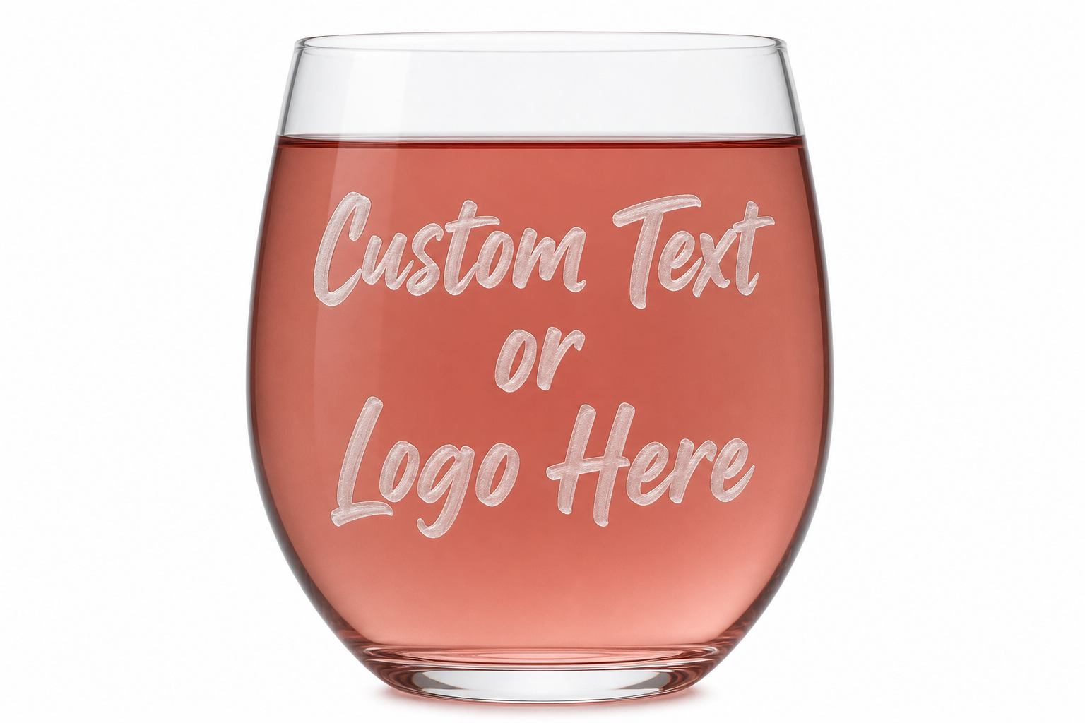 Add Custom Text or Logo Here | sandblast frost placeholder