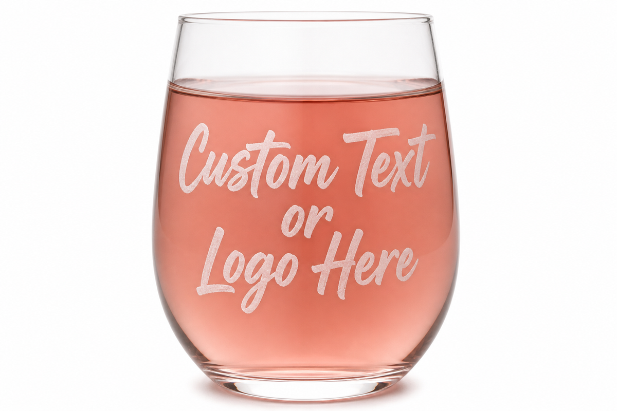 Add Custom Text or Logo Here | sandblast frost placeholder